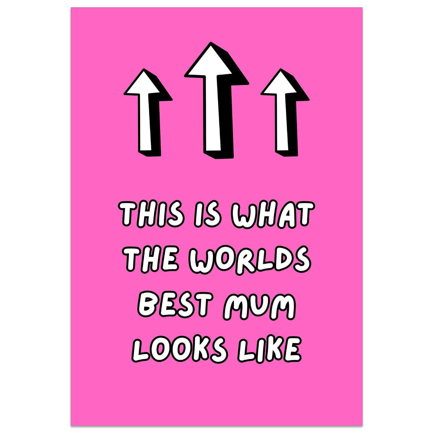 This is What the Worlds Best Mum Looks Like Card