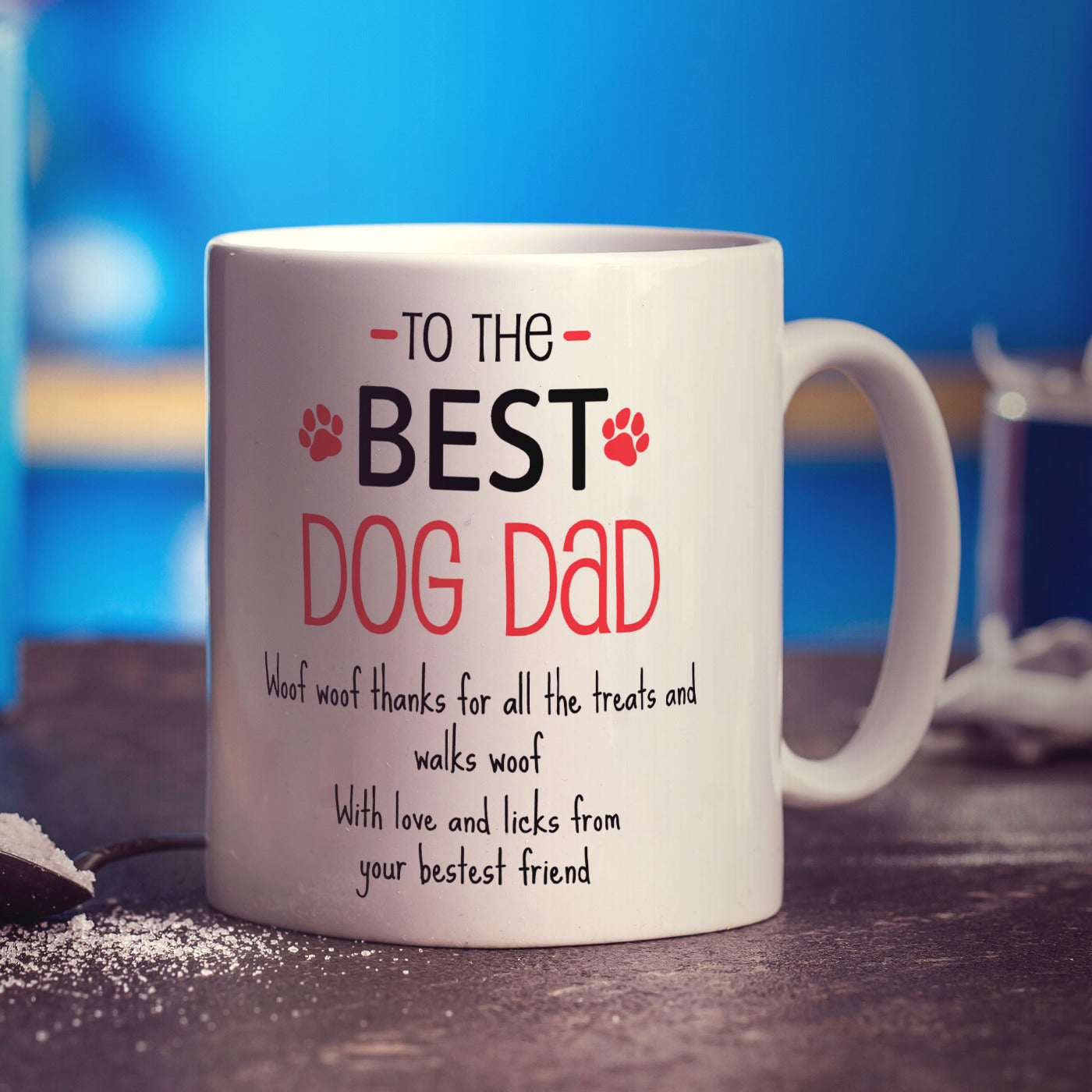 To The Best Dog Dad Mug – Printster