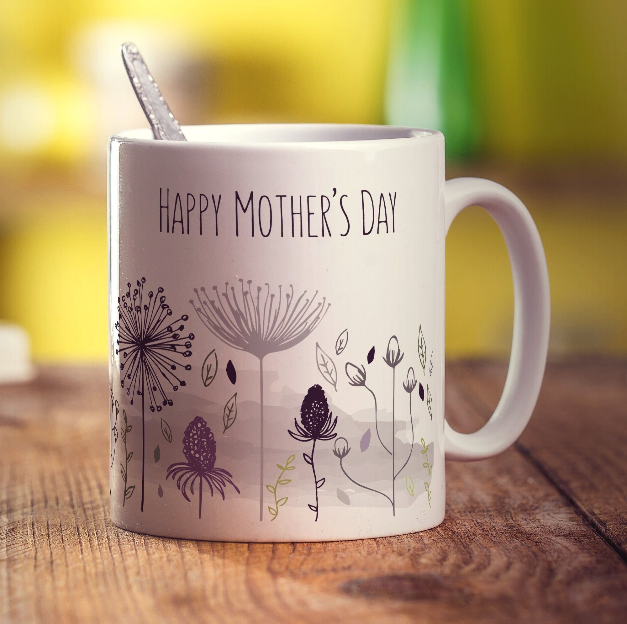 Wild Garden Message Mug