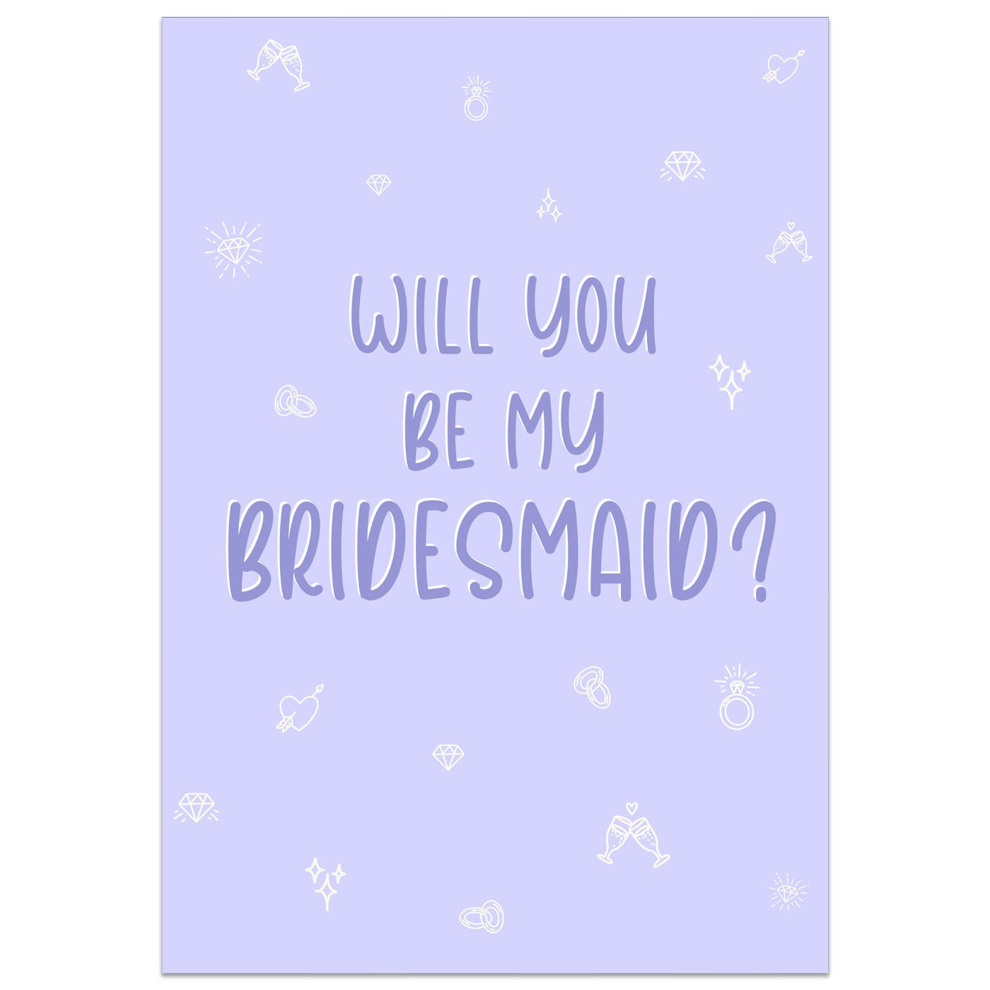 Will You Be My Bridesmaid? Card