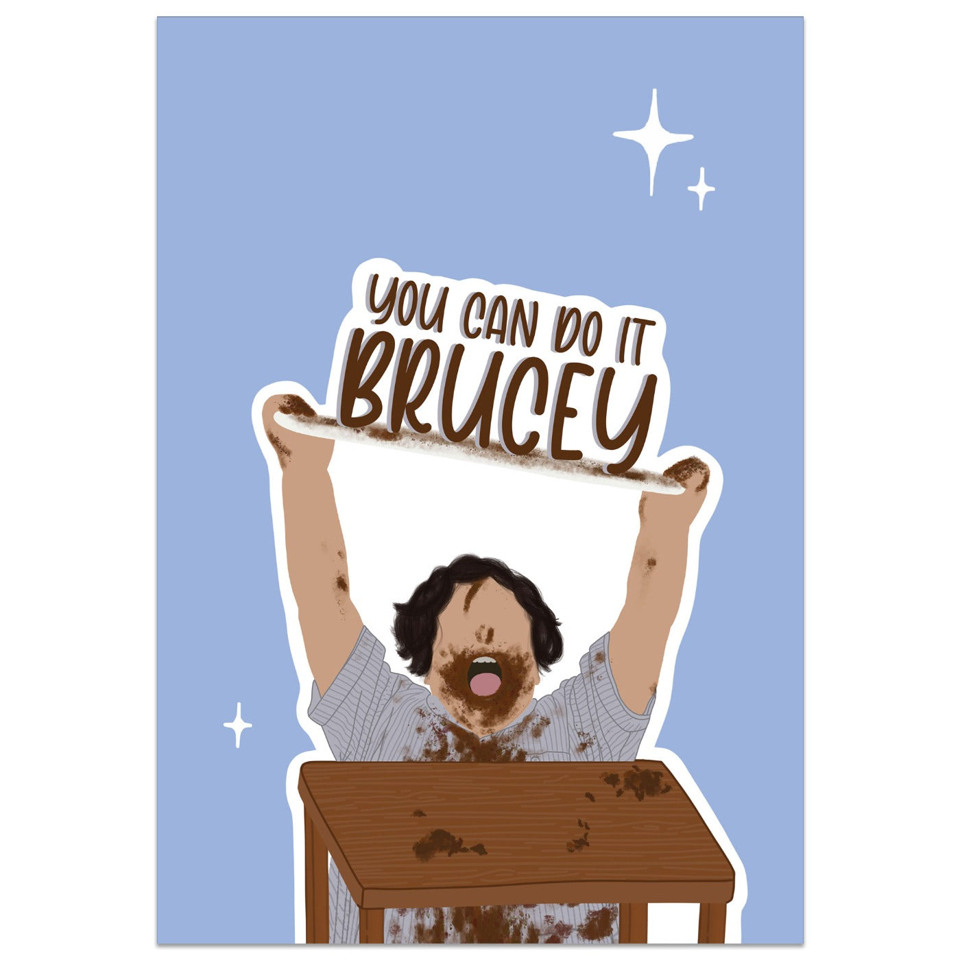 You Can Do It Brucey Card