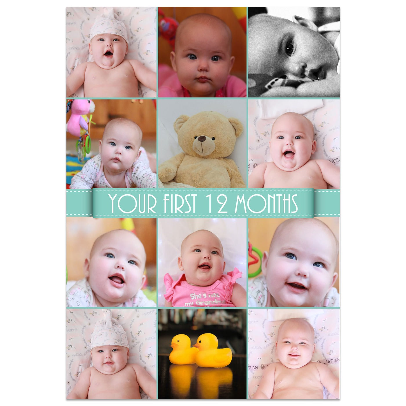 Your First 12 Months Card Lying Down