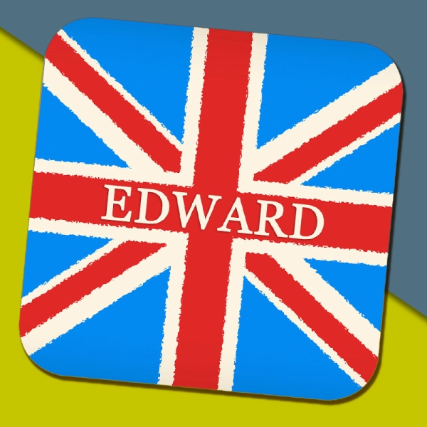 Personalised UK Coaster - Union Jack