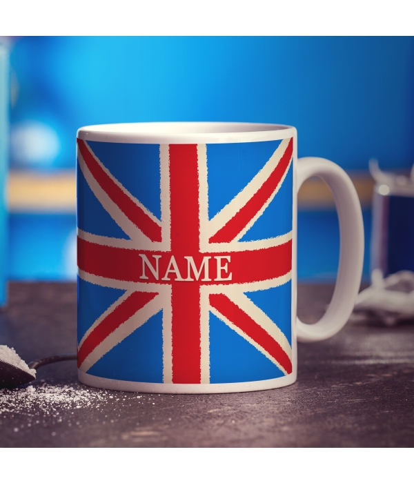 Personalised UK Mugs - Union Jack