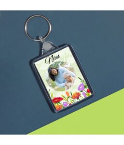 Acrlyic Nan Photo Keyring