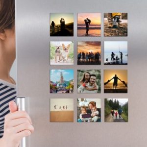 12 Personalised Photo Fridge Magnets For Mother's Days
