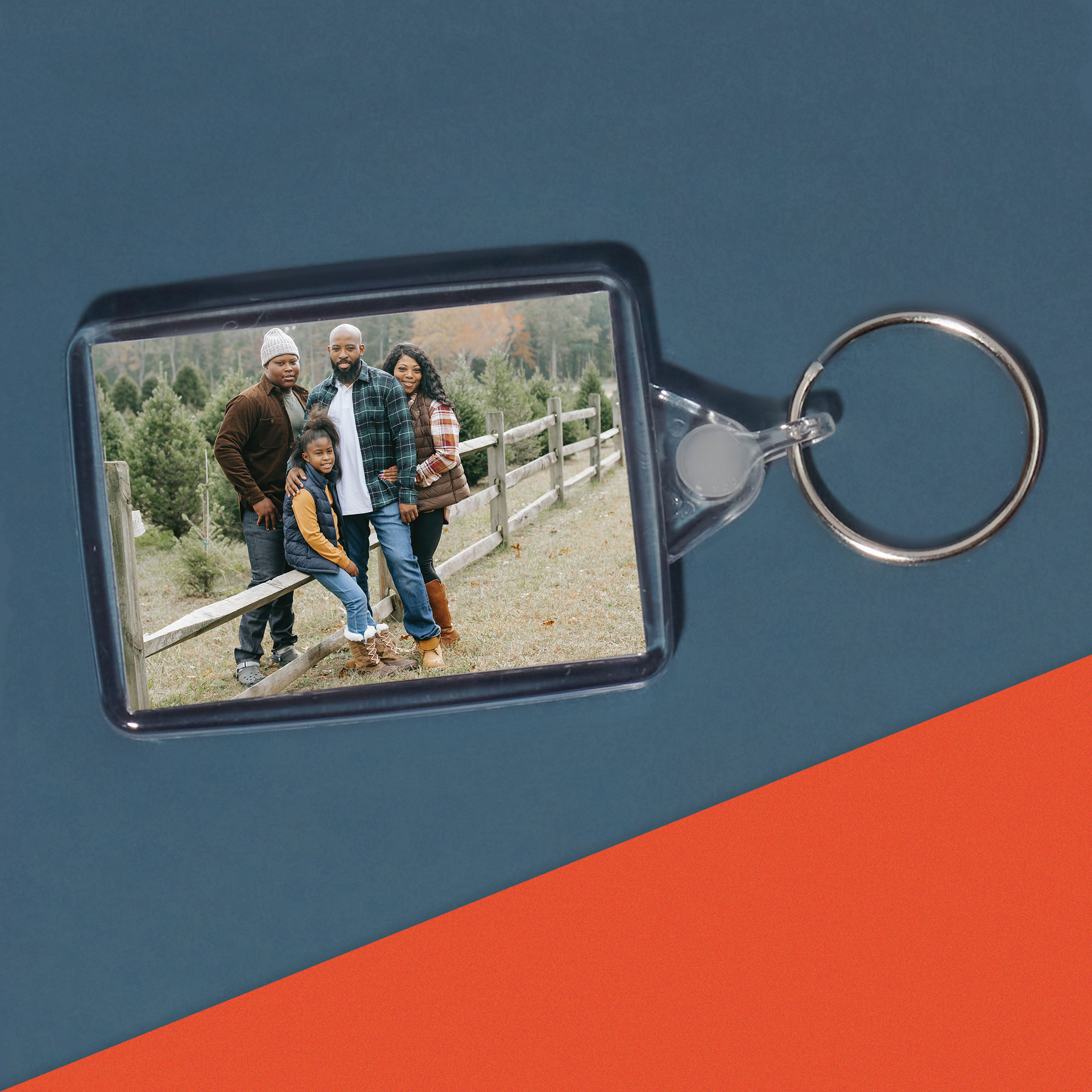 Acrylic Photo Keyring