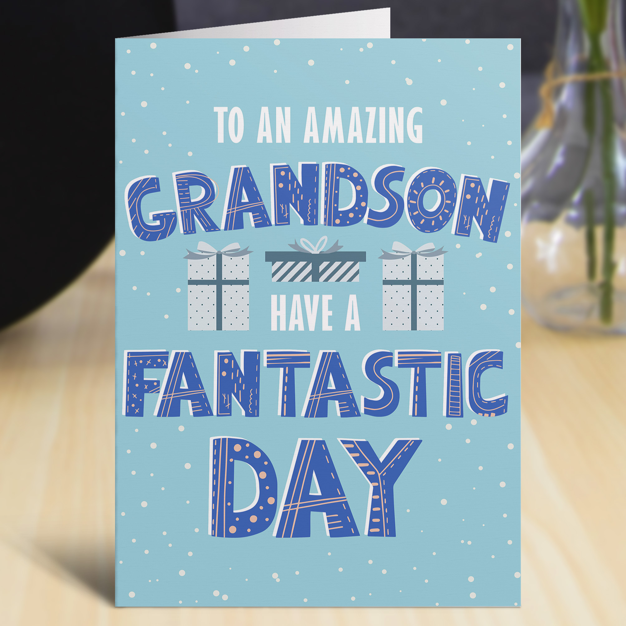 To an Amazing Grandson Birthday Card