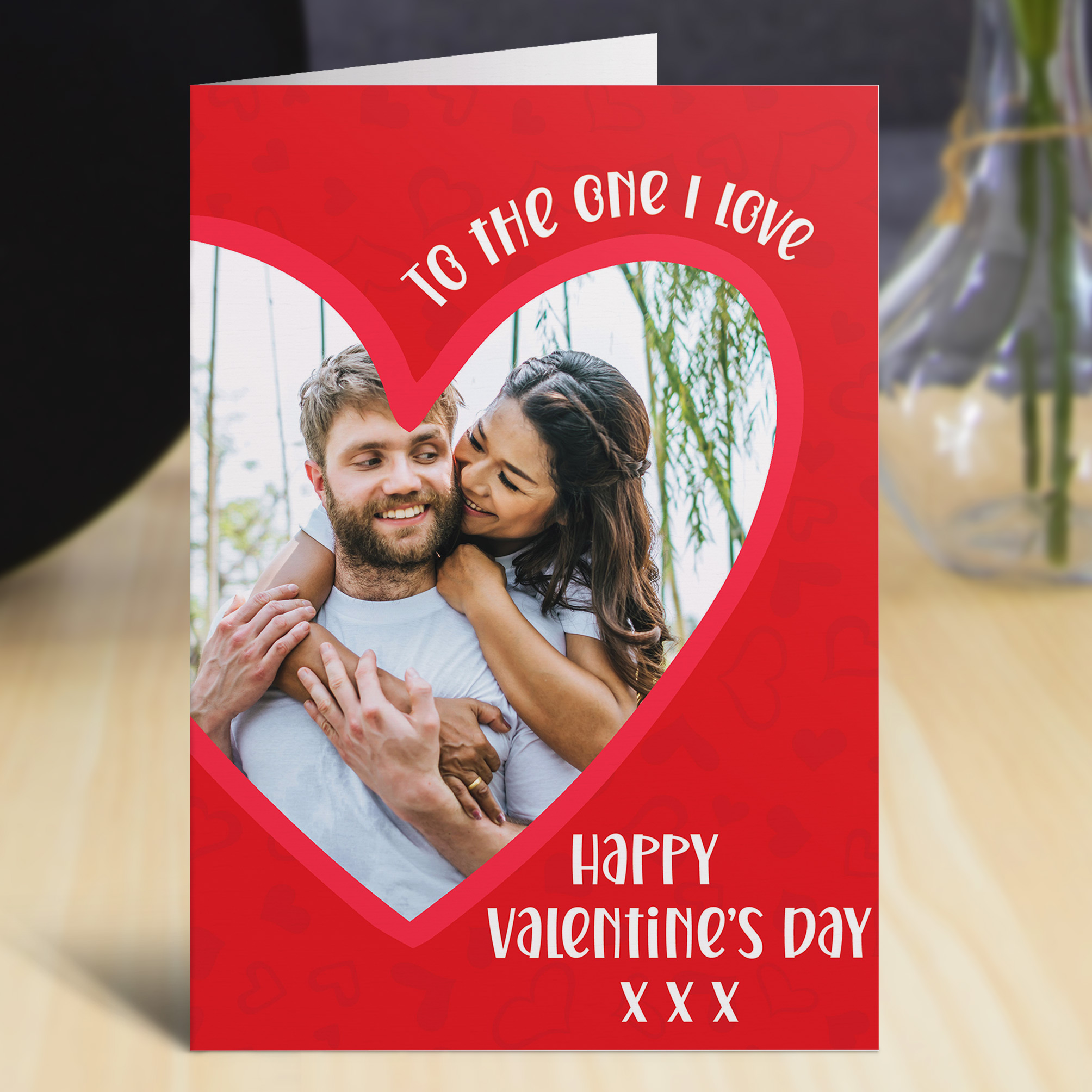 Heart Photo Valentine's Day Card