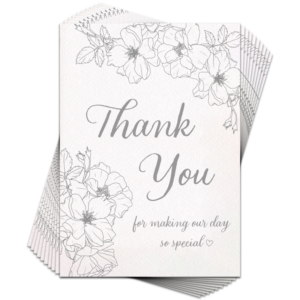 Thank You for Making Our Day so Special Wedding Card - Pack of 10