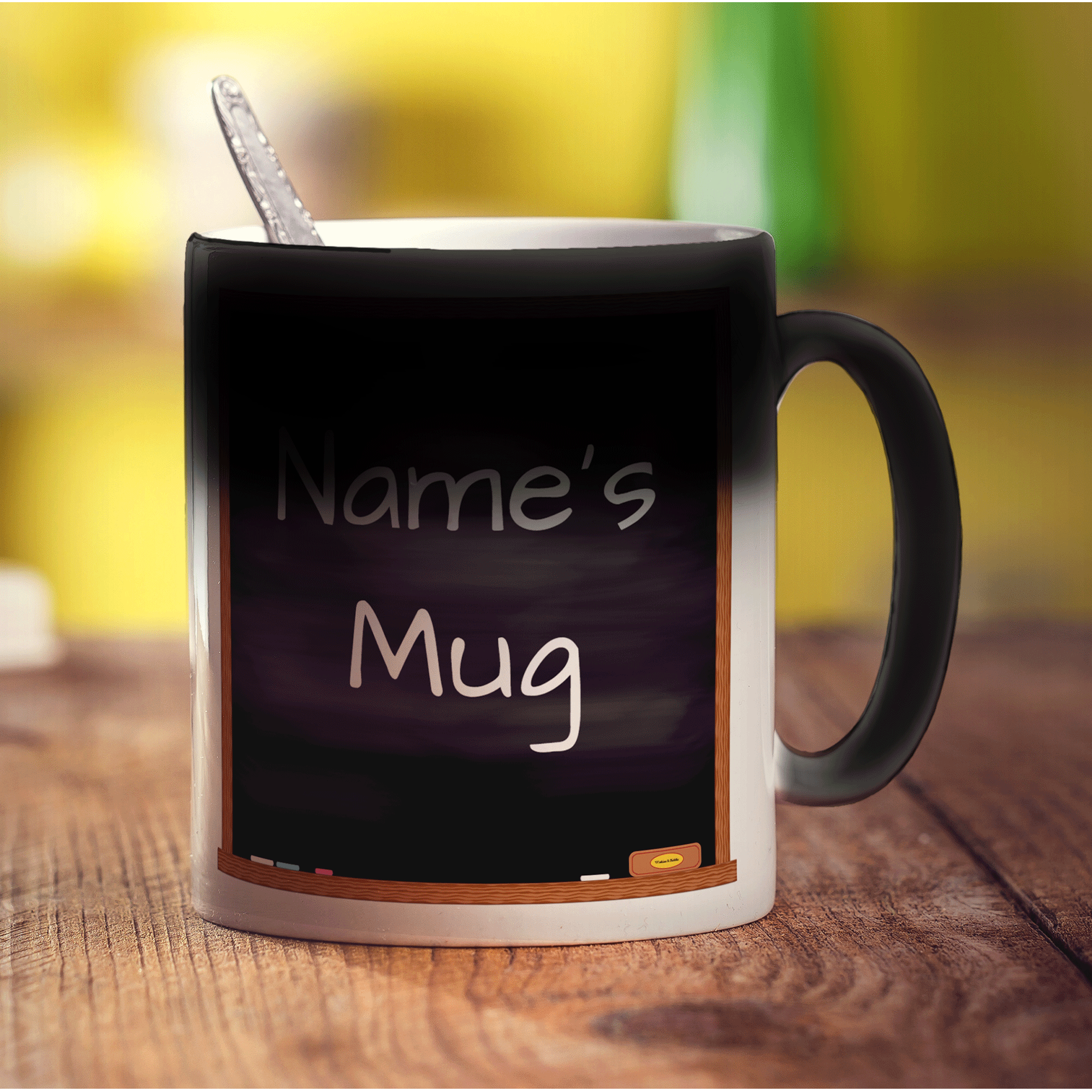 Personalised Blackboard Mug - Standard 330ml (11oz) / Magic Mug