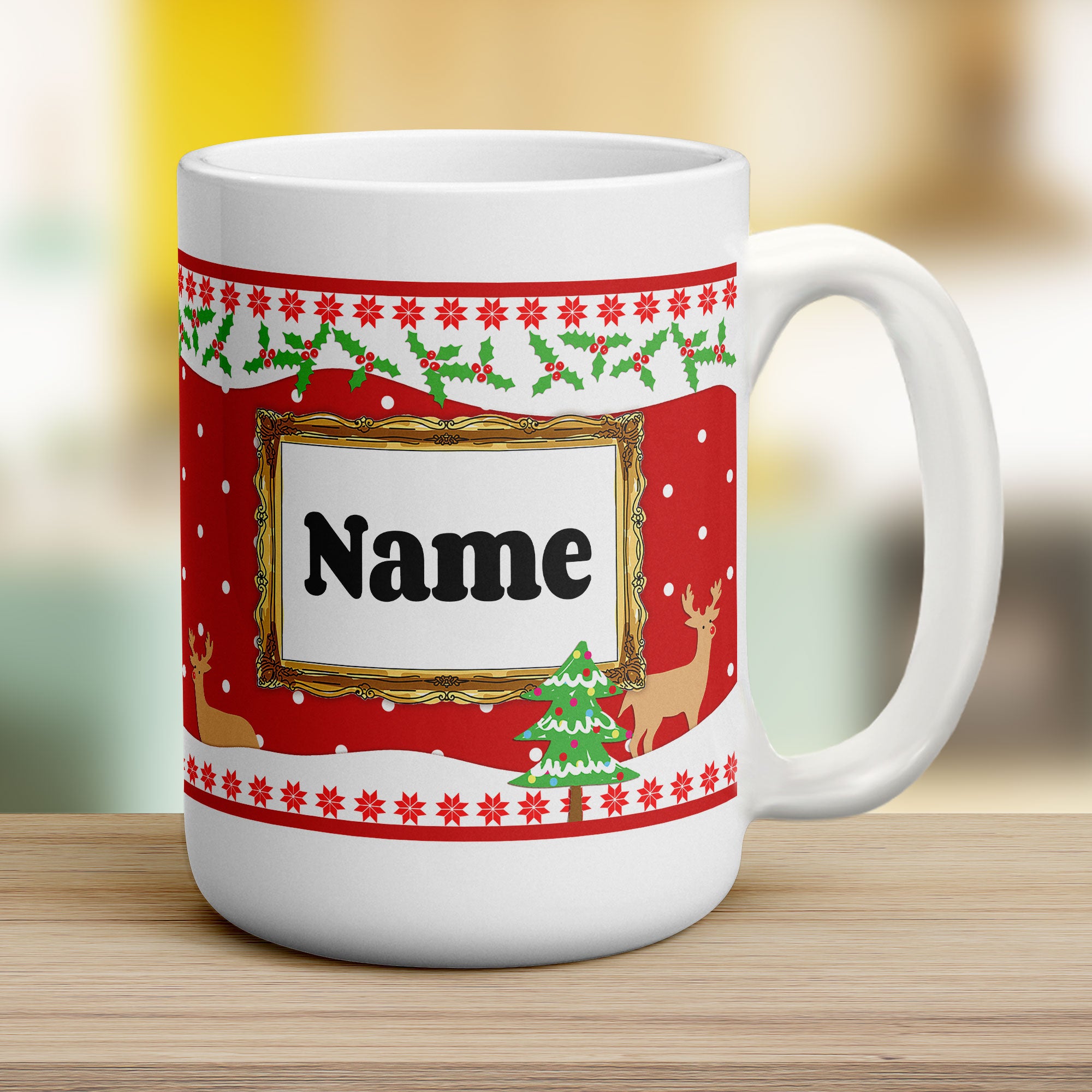 Christmas Name Mug