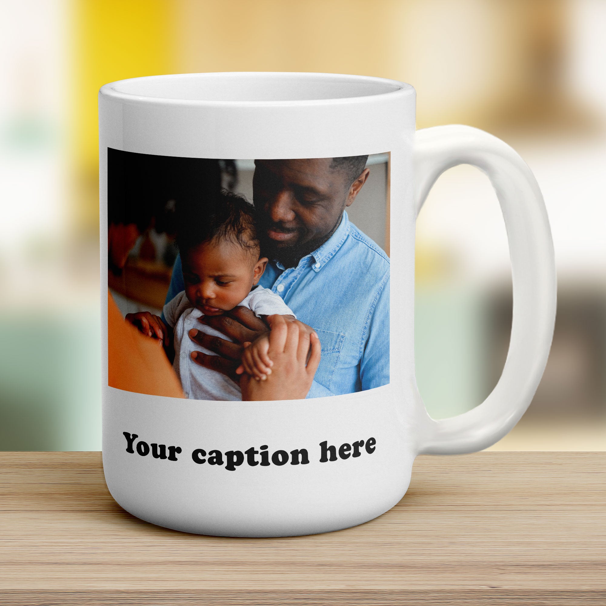 Photo Mug with Caption