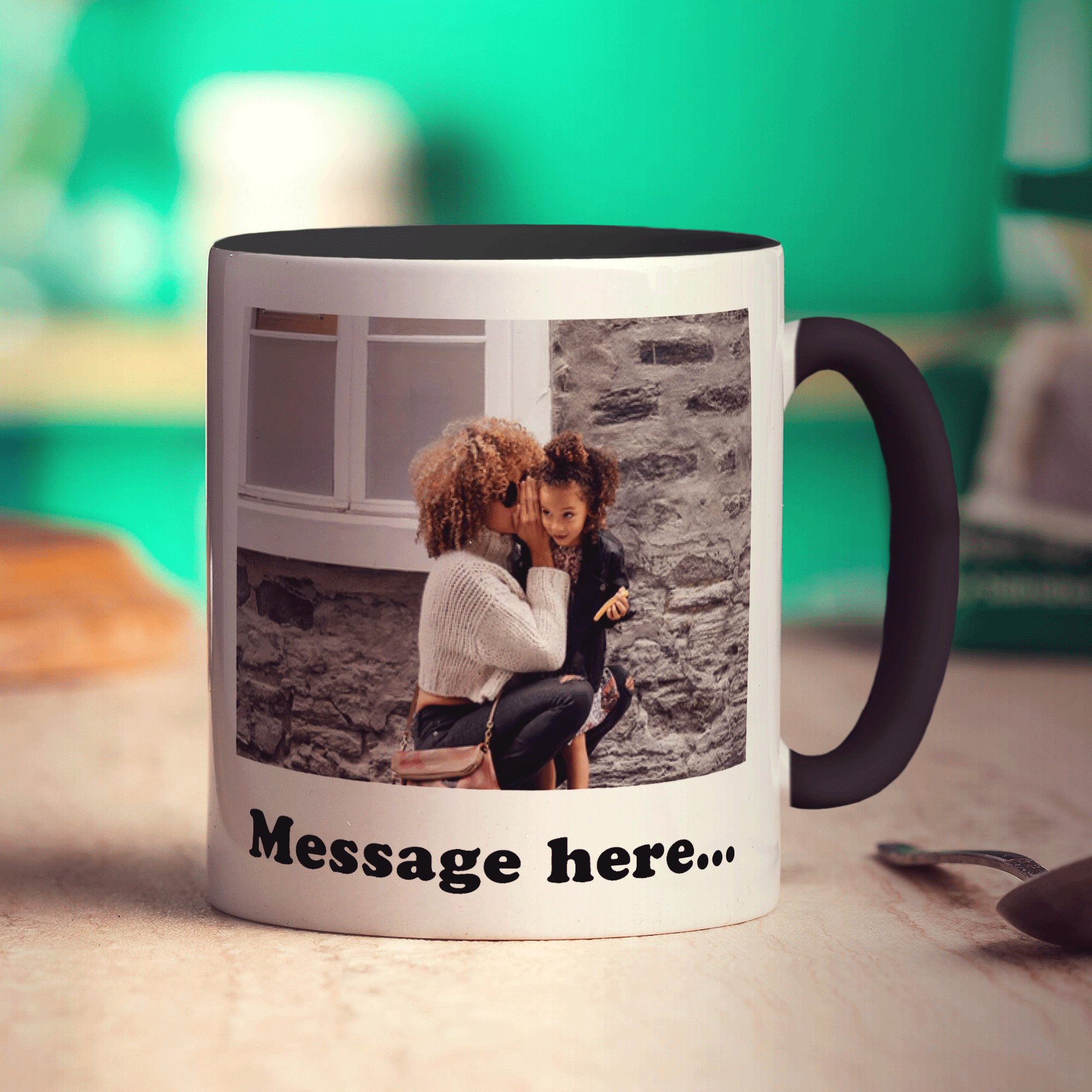 Photo Mug with Caption