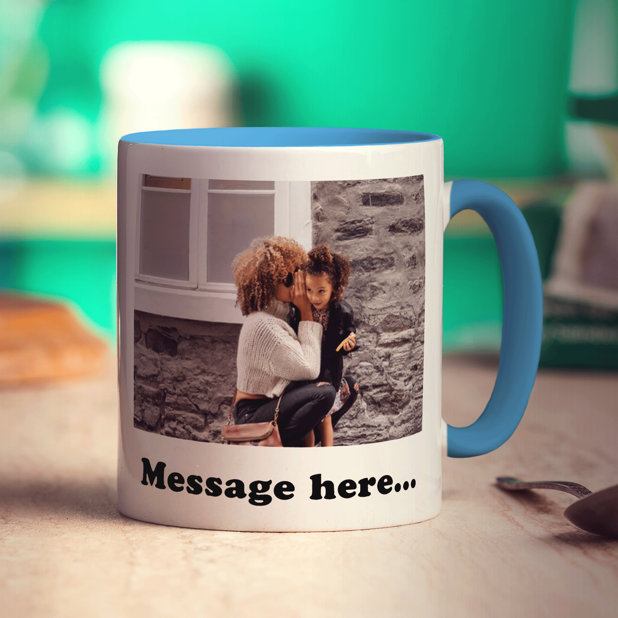 Photo Mug with Caption