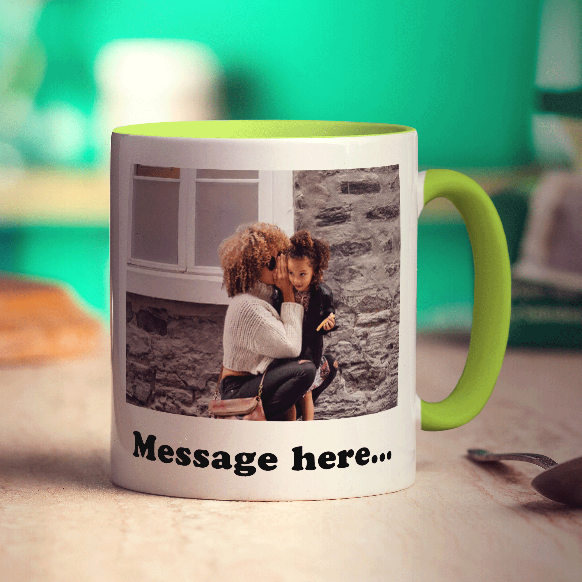 Photo Mug with Caption