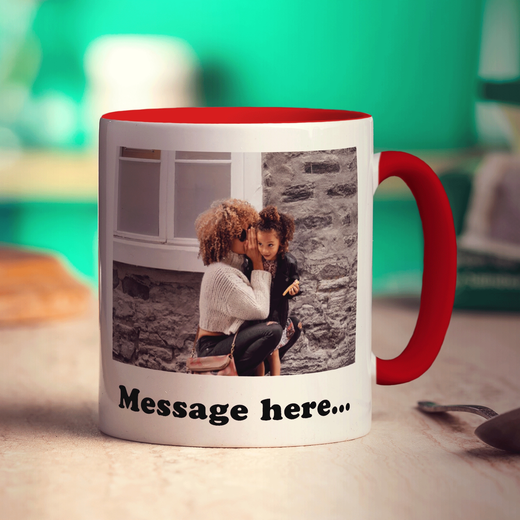 Photo Mug with Caption