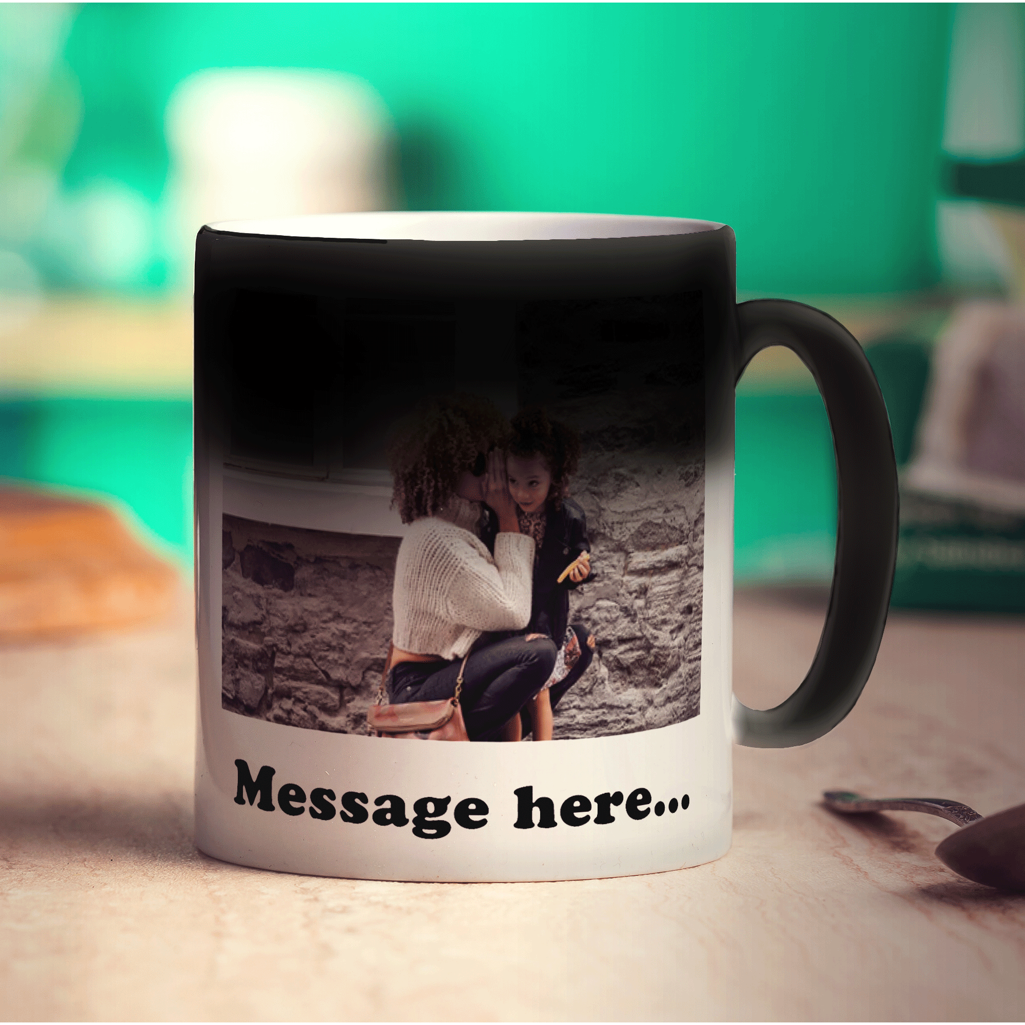 Photo Mug with Caption