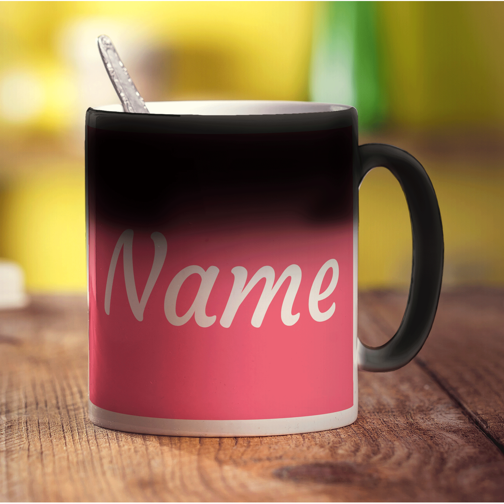 Personalised Pink Mug with Name