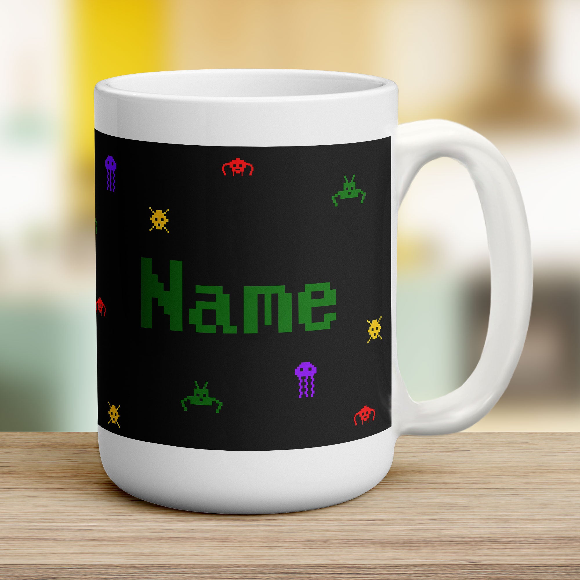 Retro Computer Game Mug - Name