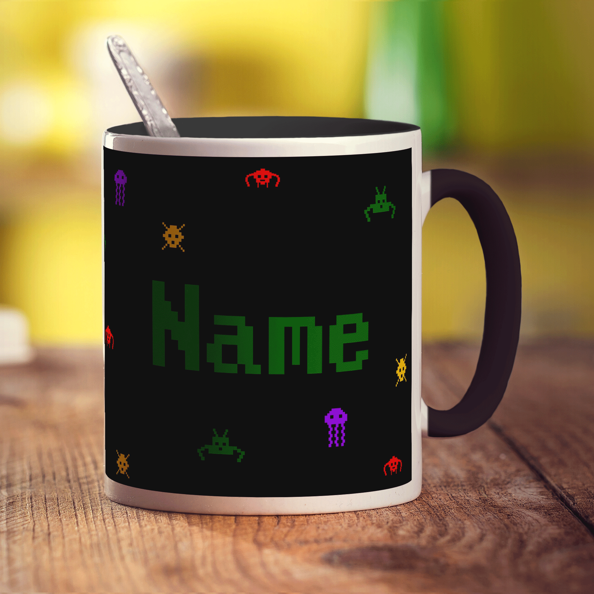 Retro Computer Game Mug - Name
