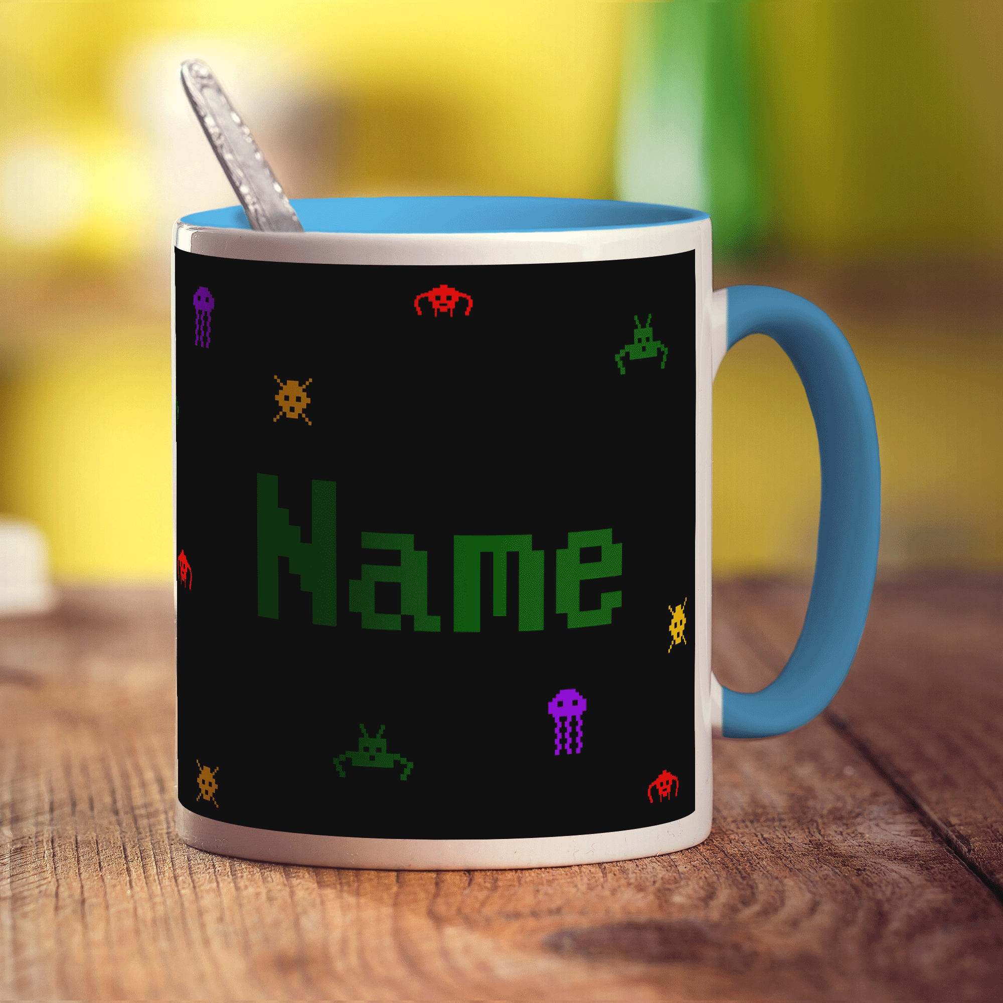 Retro Computer Game Mug - Name