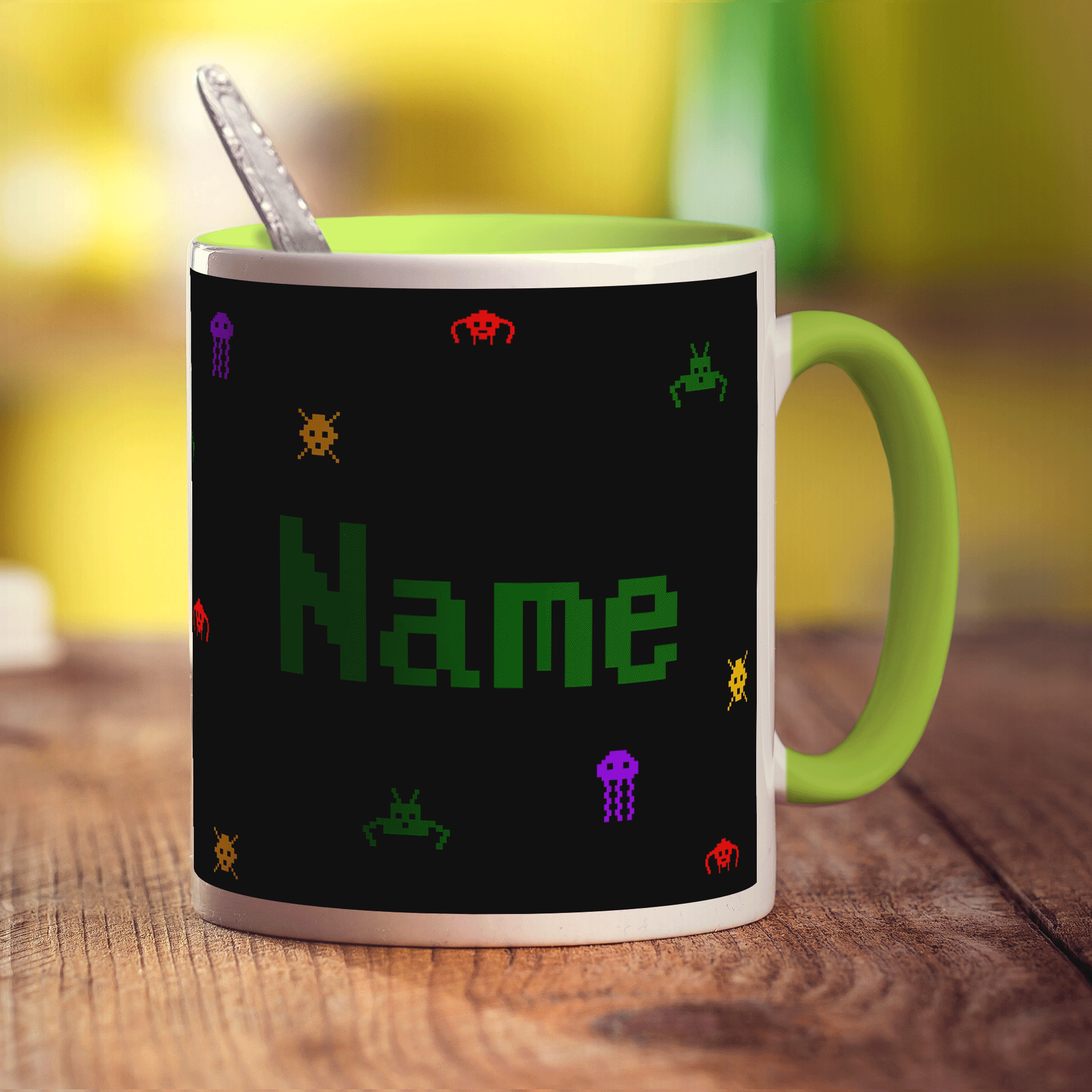 Retro Computer Game Mug - Name