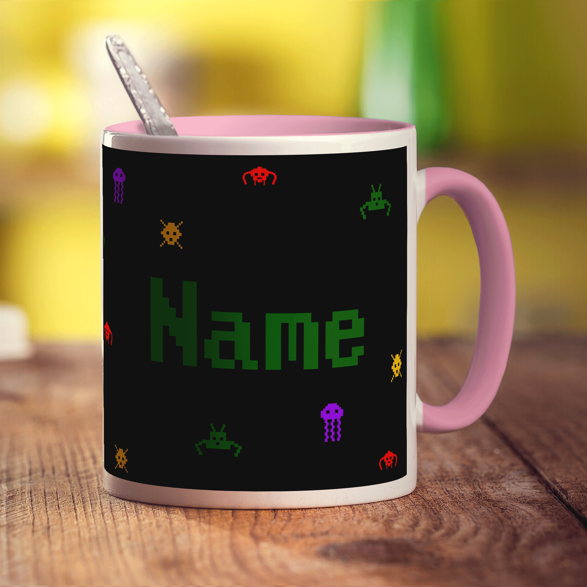 Retro Computer Game Mug - Name