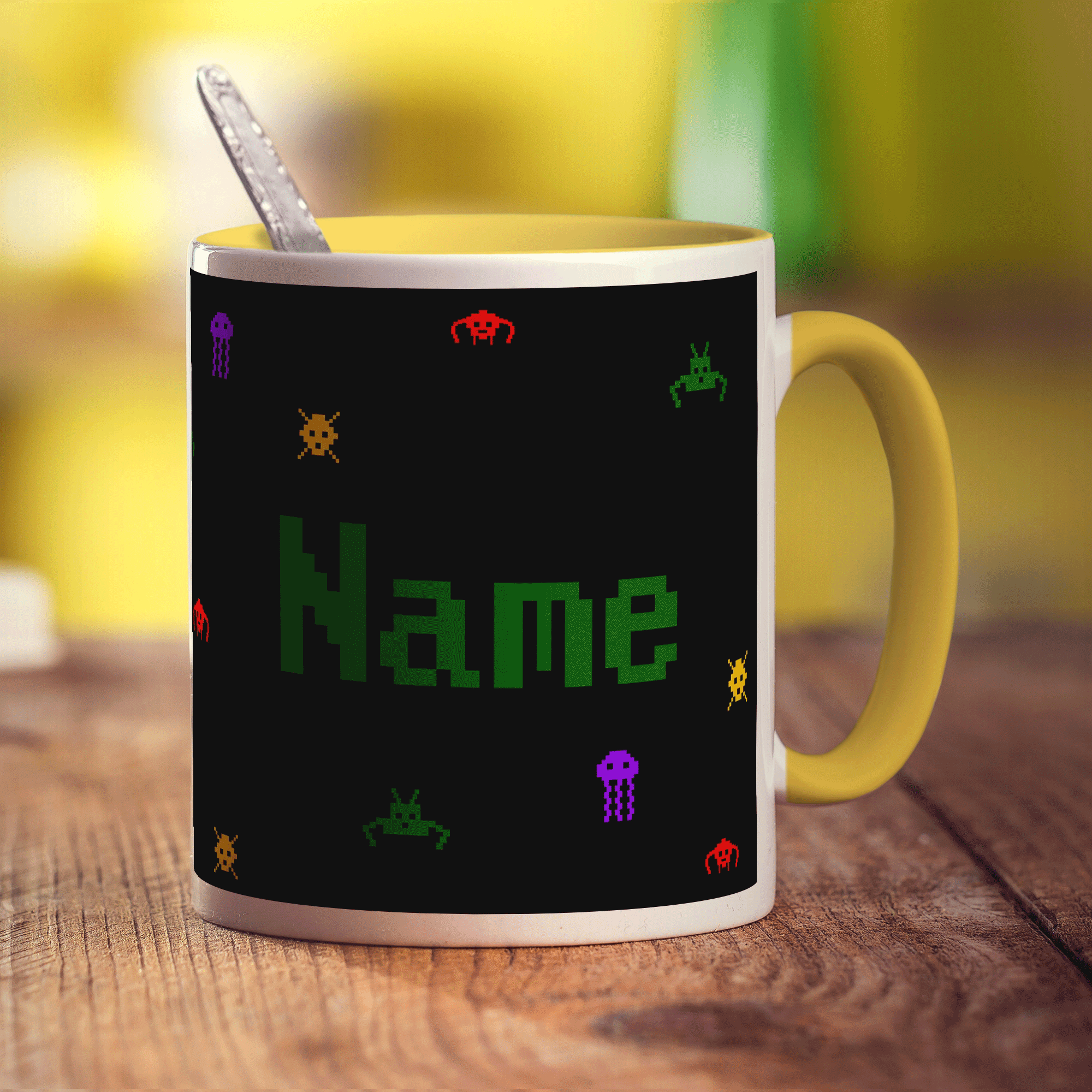 Retro Computer Game Mug - Name