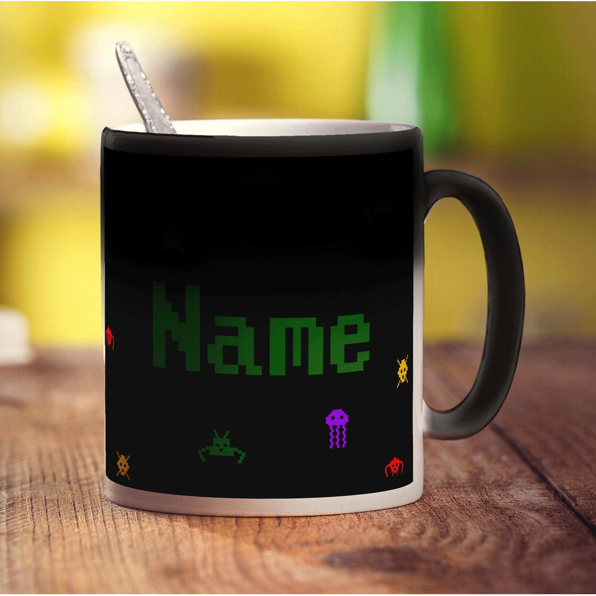 Retro Computer Game Mug - Name