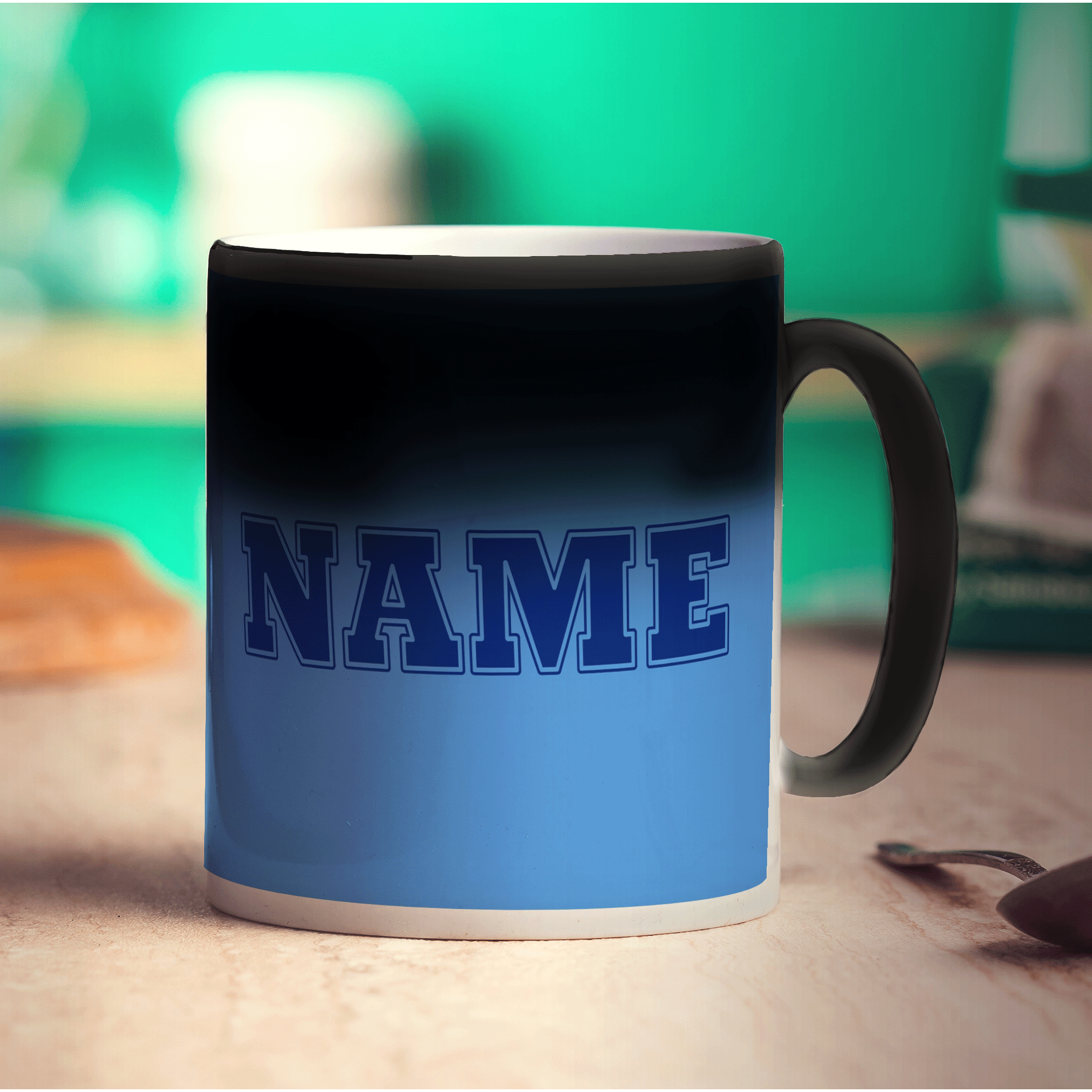 Team Name Mug - Blue
