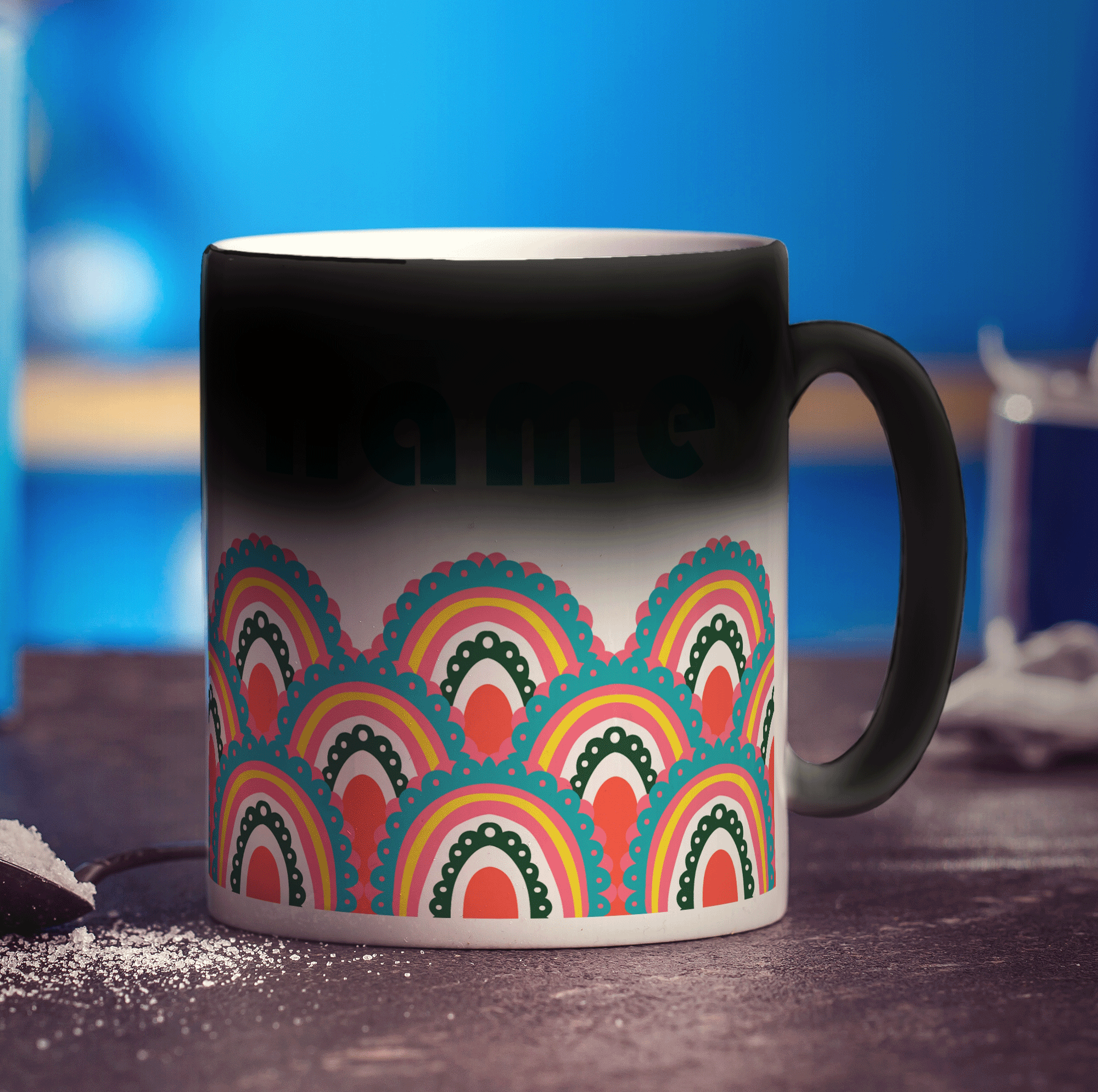 Retro Name Mug