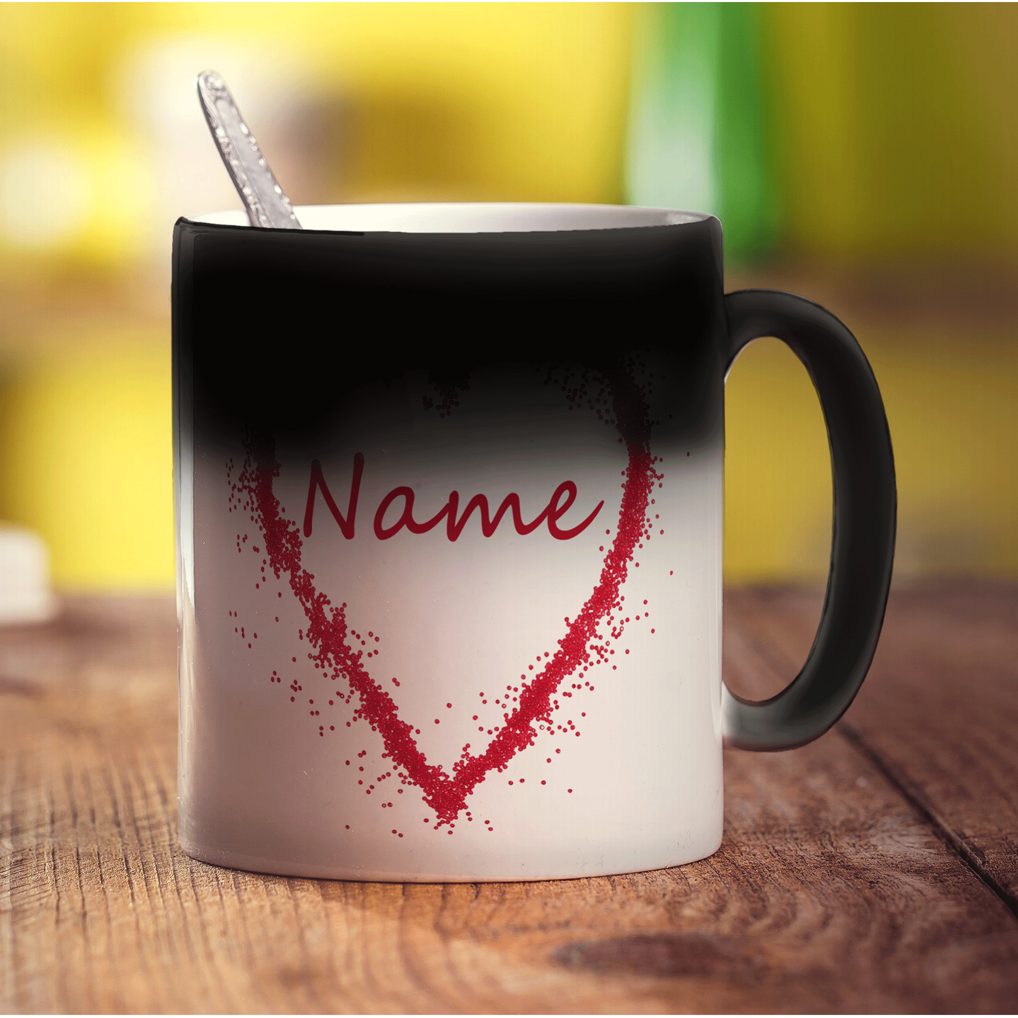 Candy Heart Name Mug
