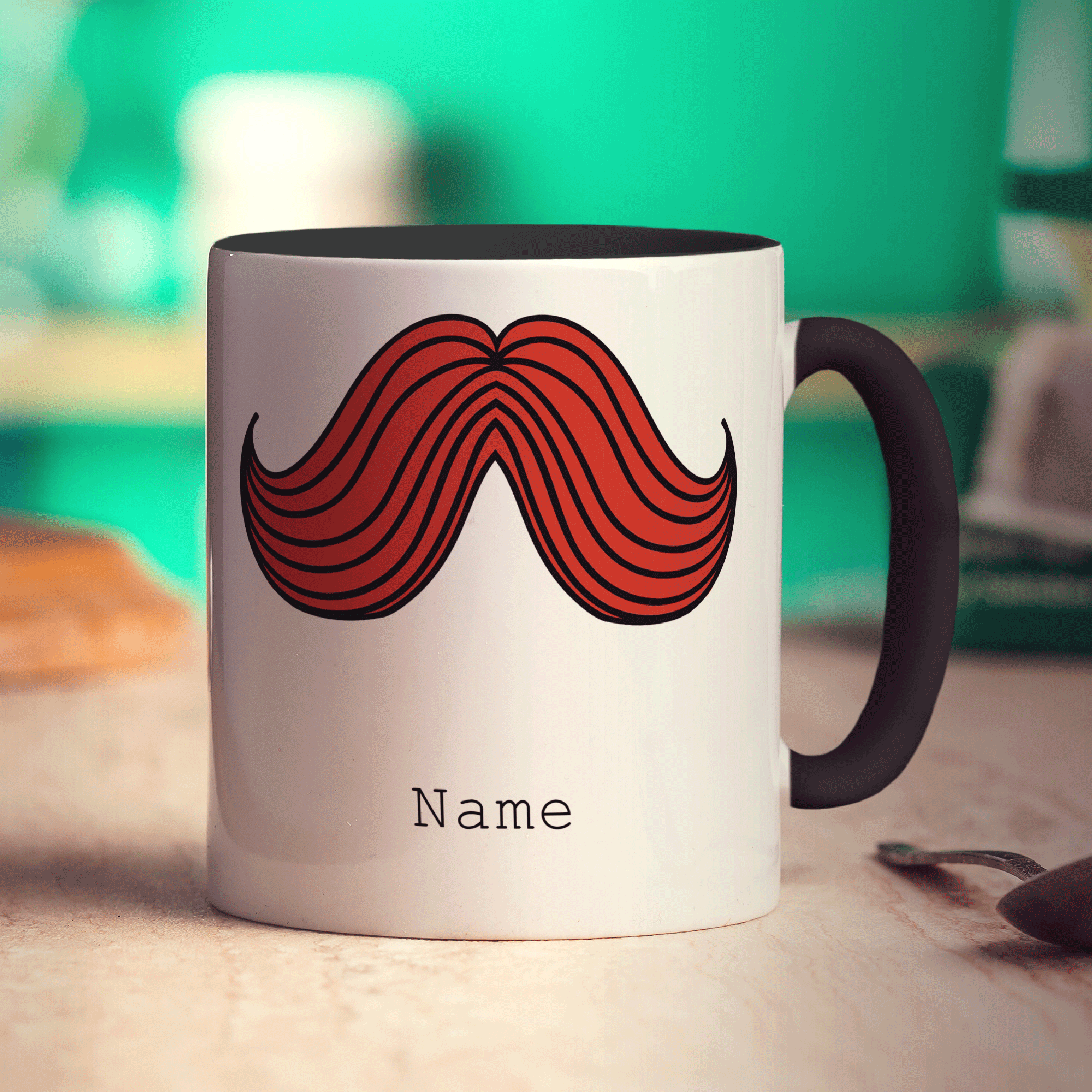 Ginger Moustache Mug