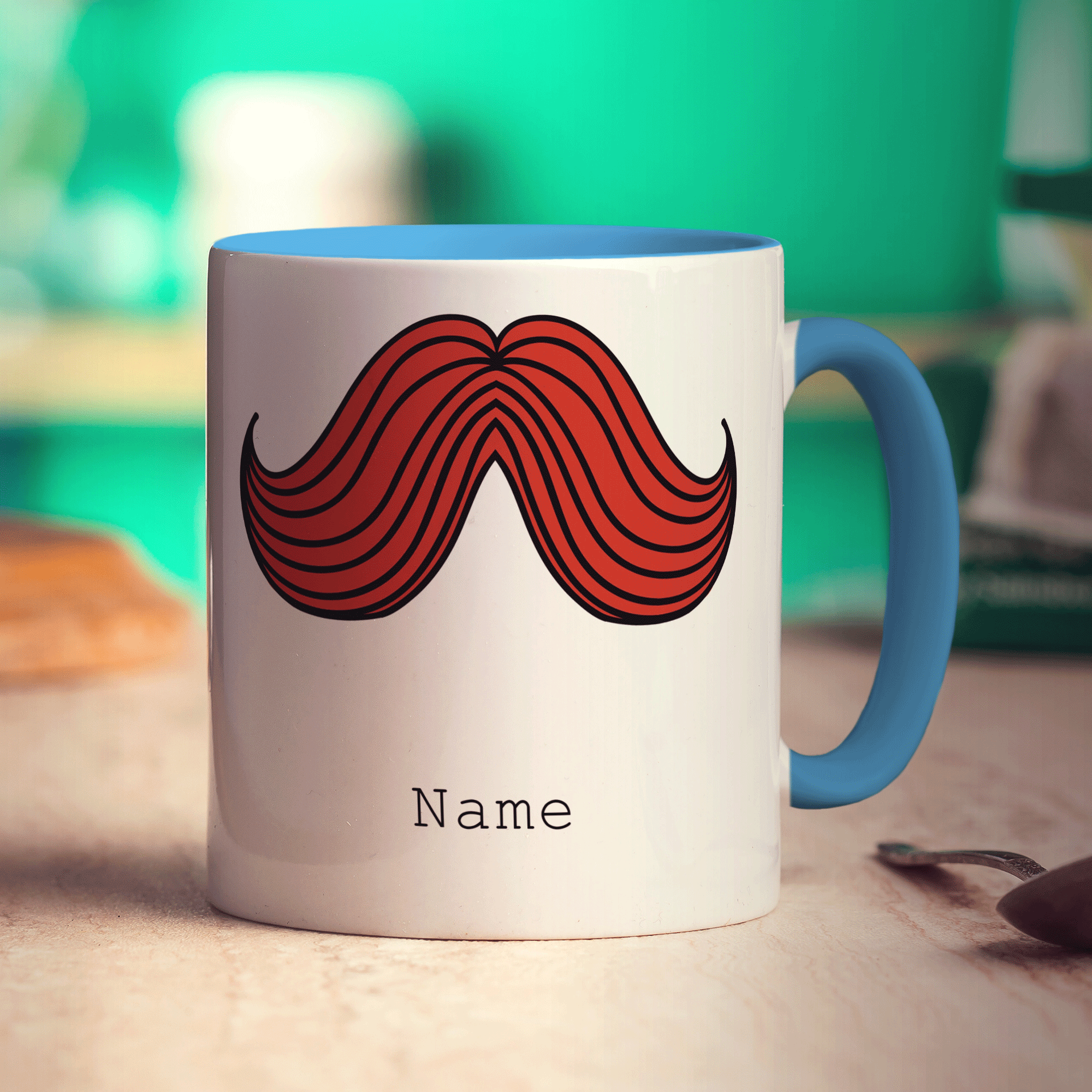 Ginger Moustache Mug