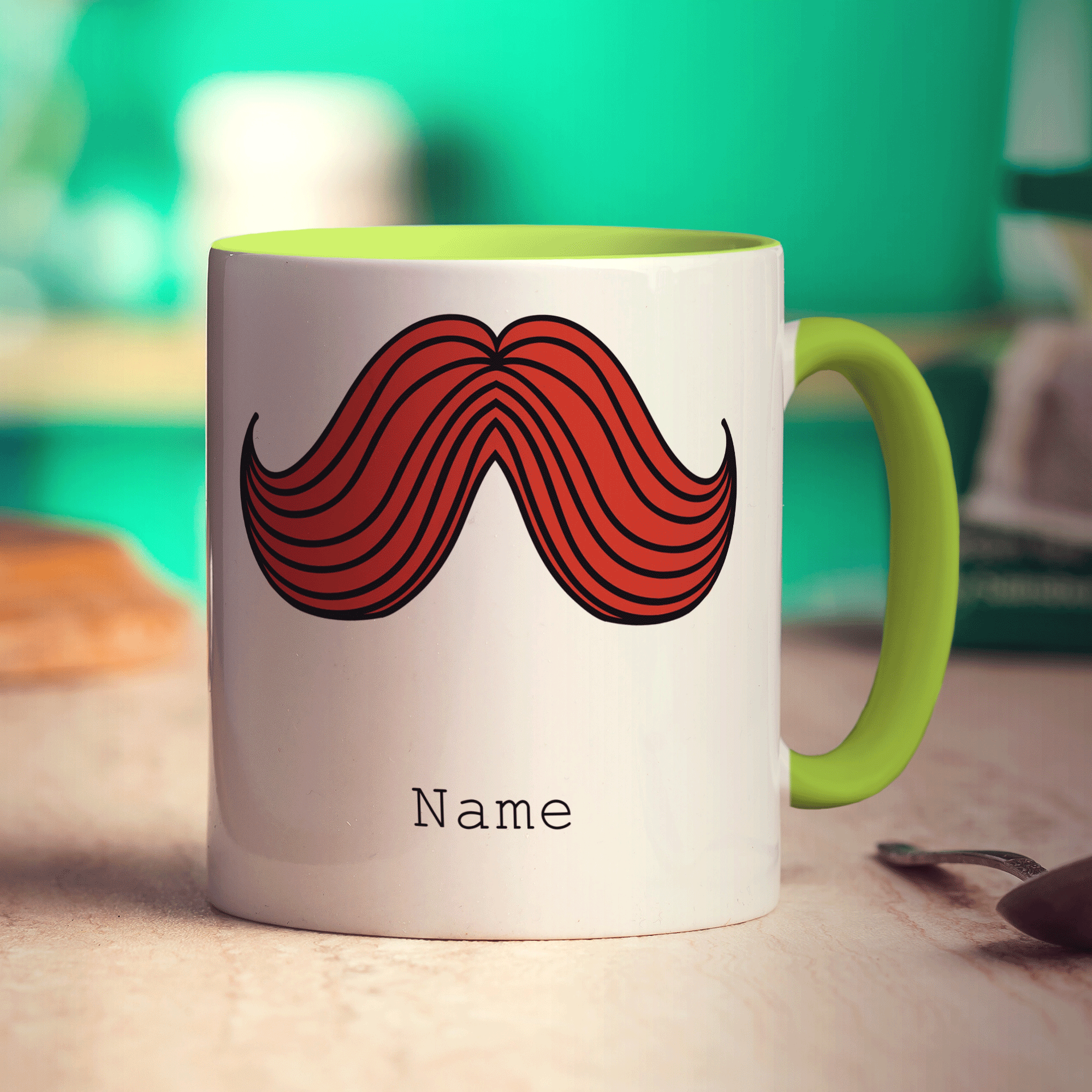 Ginger Moustache Mug