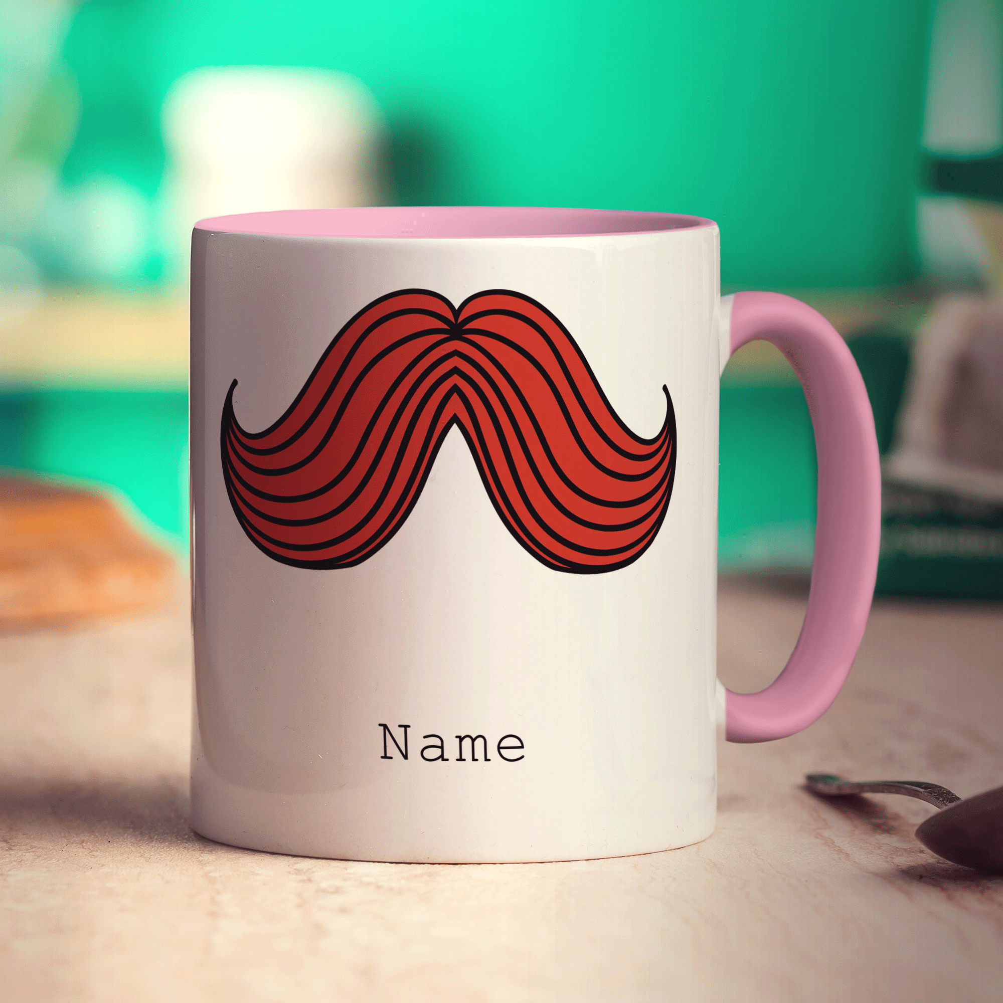Ginger Moustache Mug
