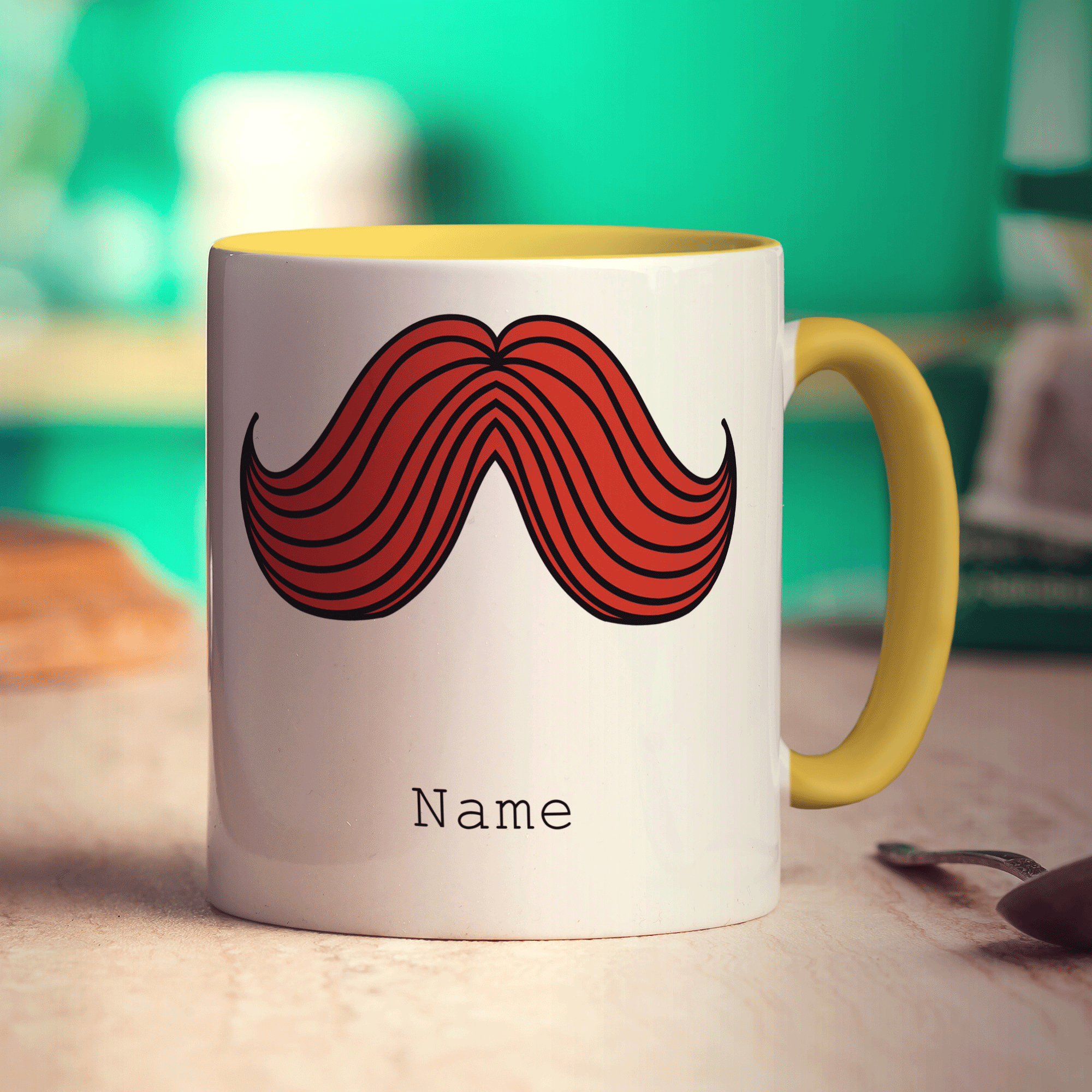 Ginger Moustache Mug