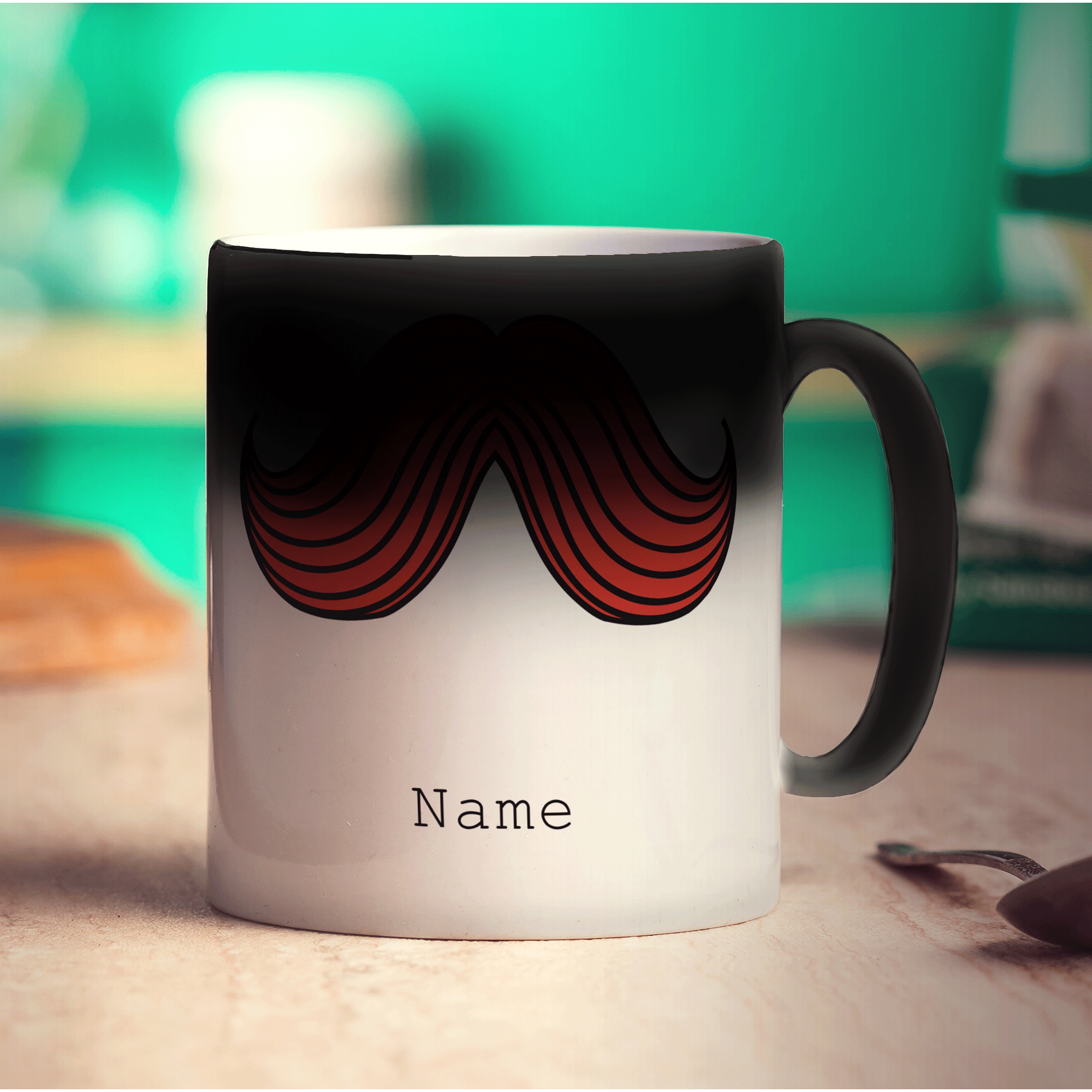 Ginger Moustache Mug