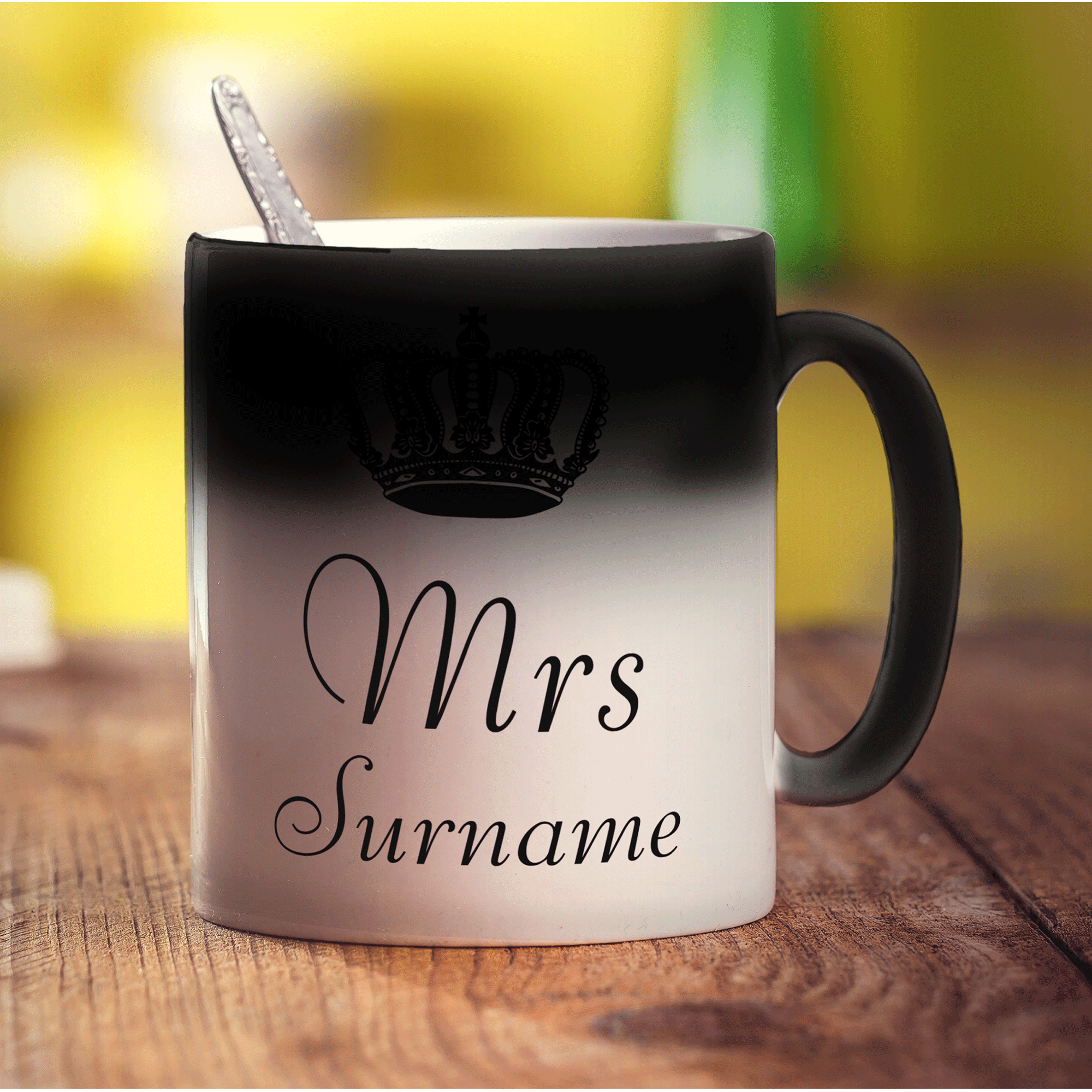 Mrs Crown Name Mug