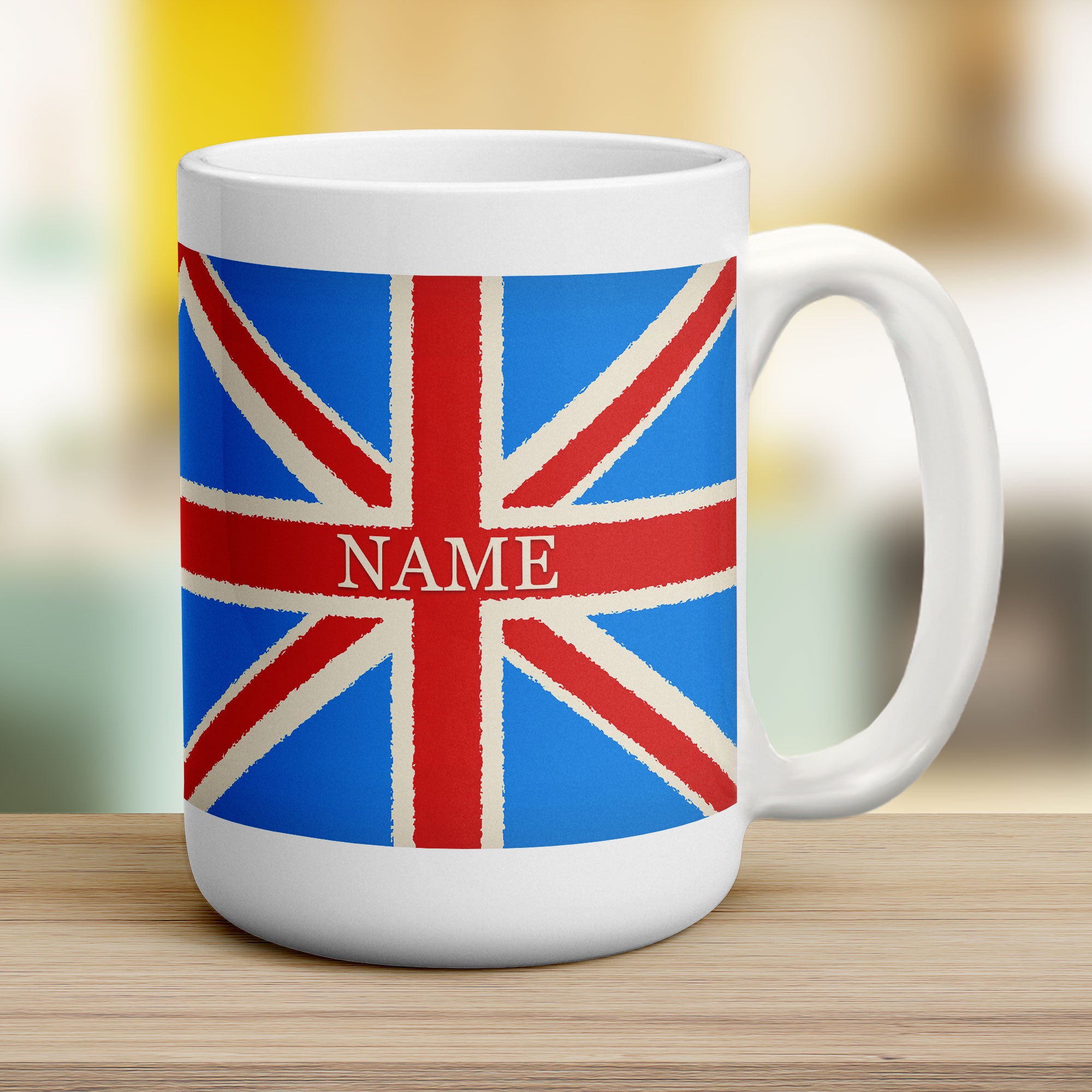 Personalised UK Mugs - Union Jack