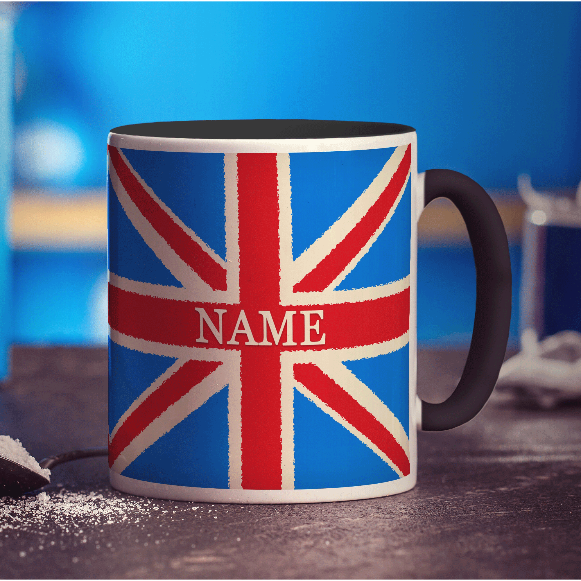 Personalised UK Mugs - Union Jack