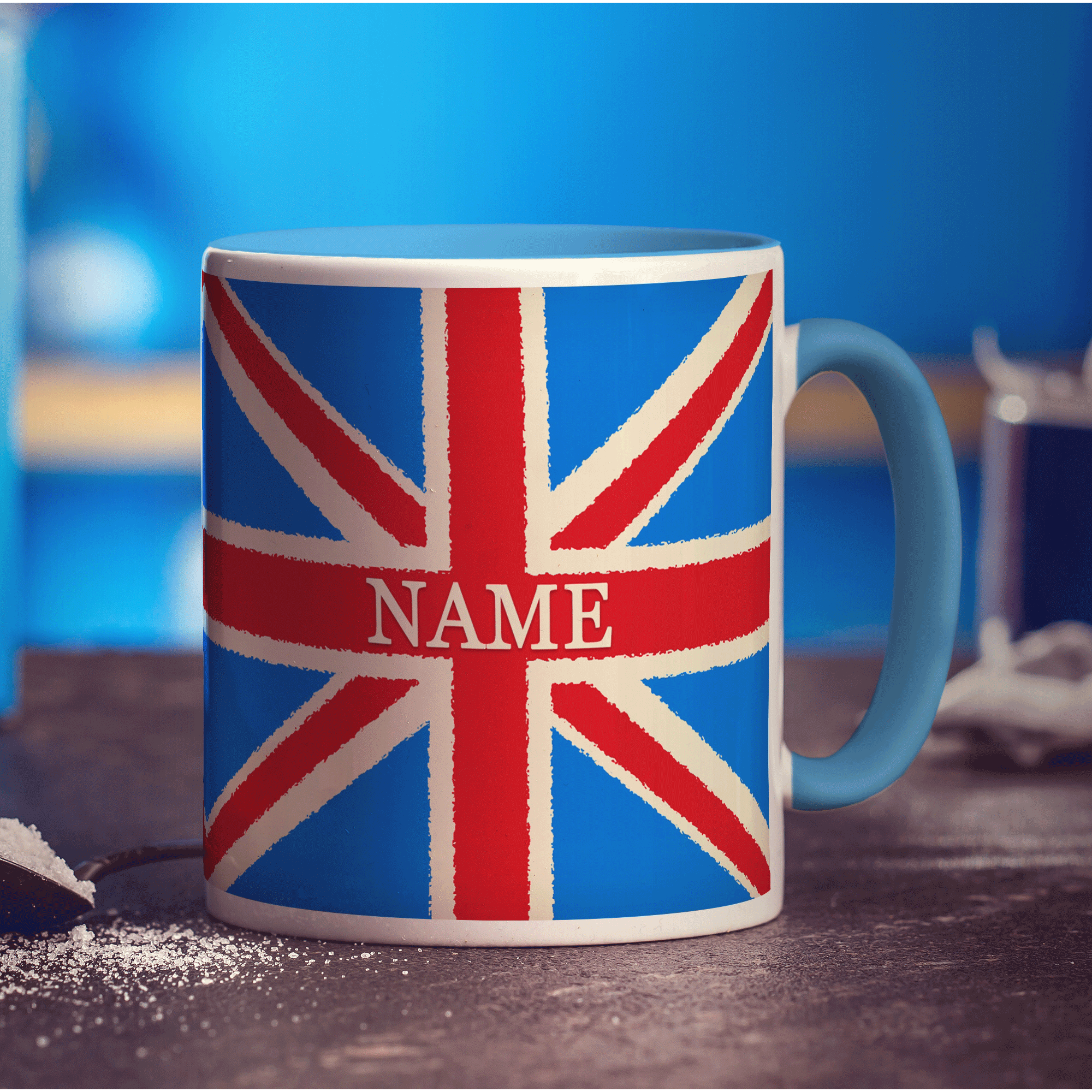Personalised UK Mugs - Union Jack