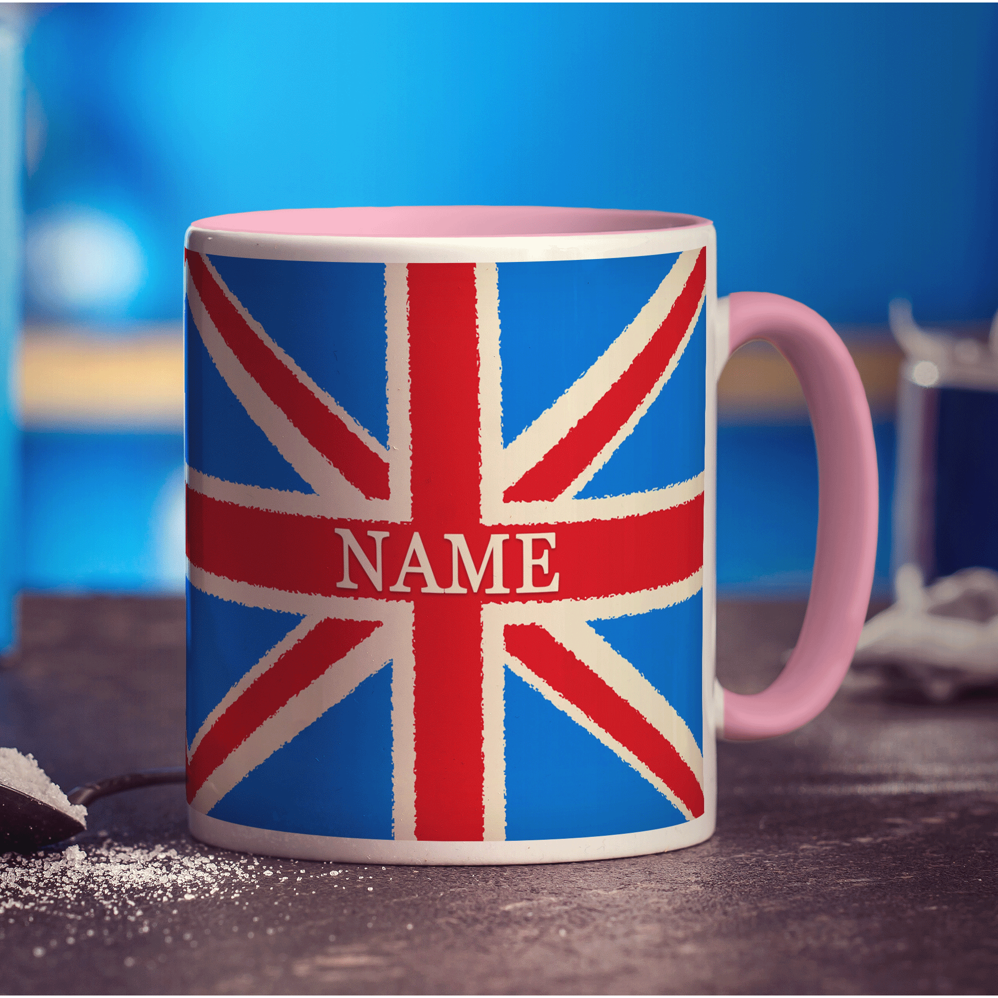 Personalised UK Mugs - Union Jack