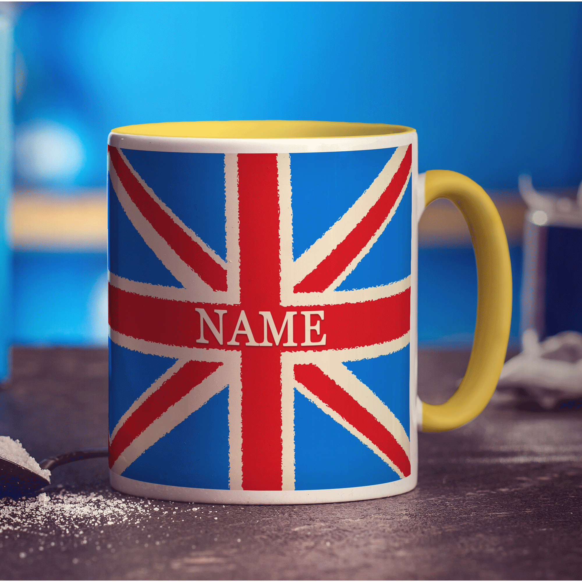Personalised UK Mugs - Union Jack