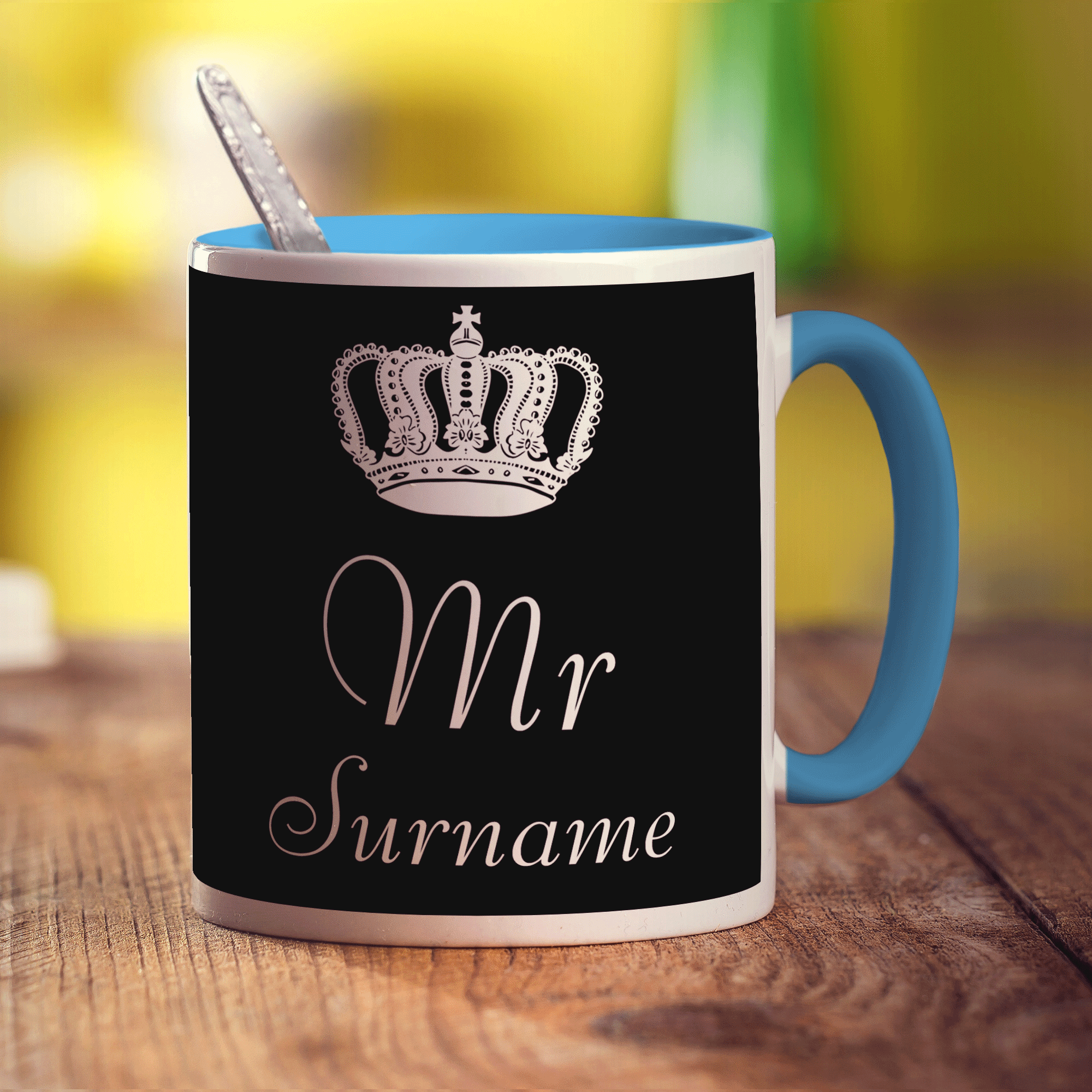Mr Crown Name Mug