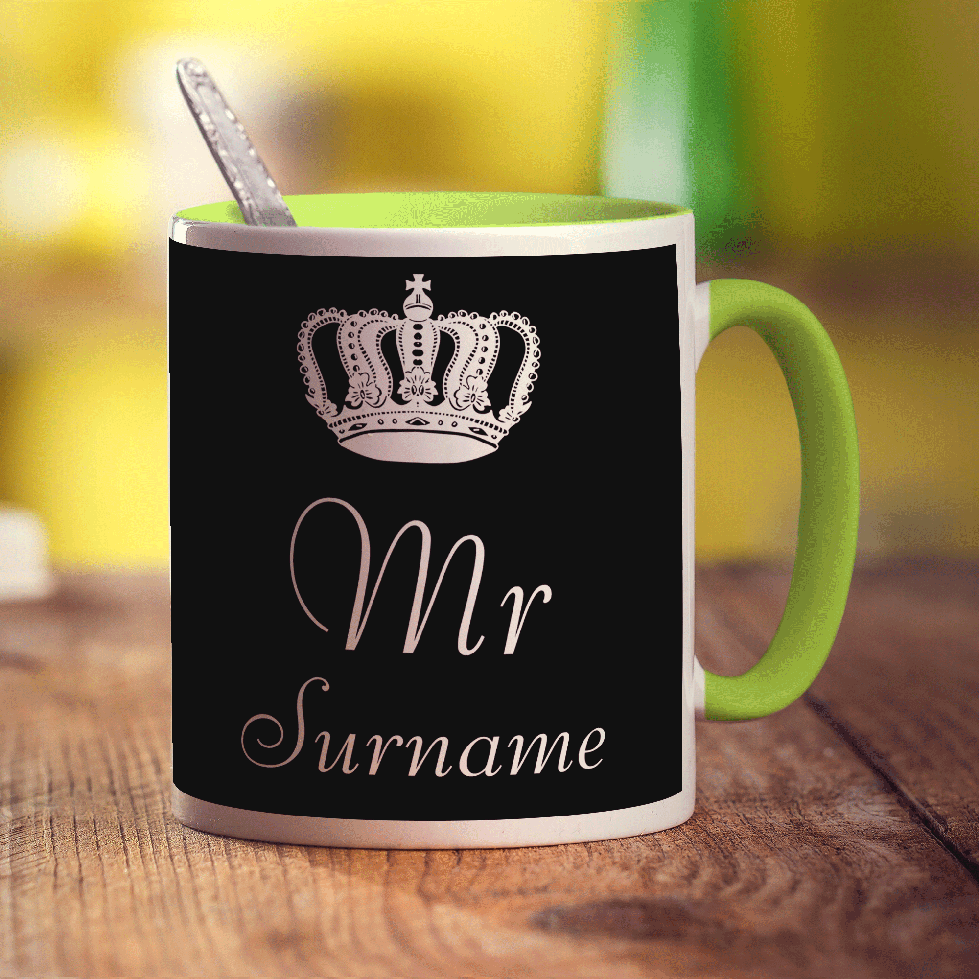 Mr Crown Name Mug