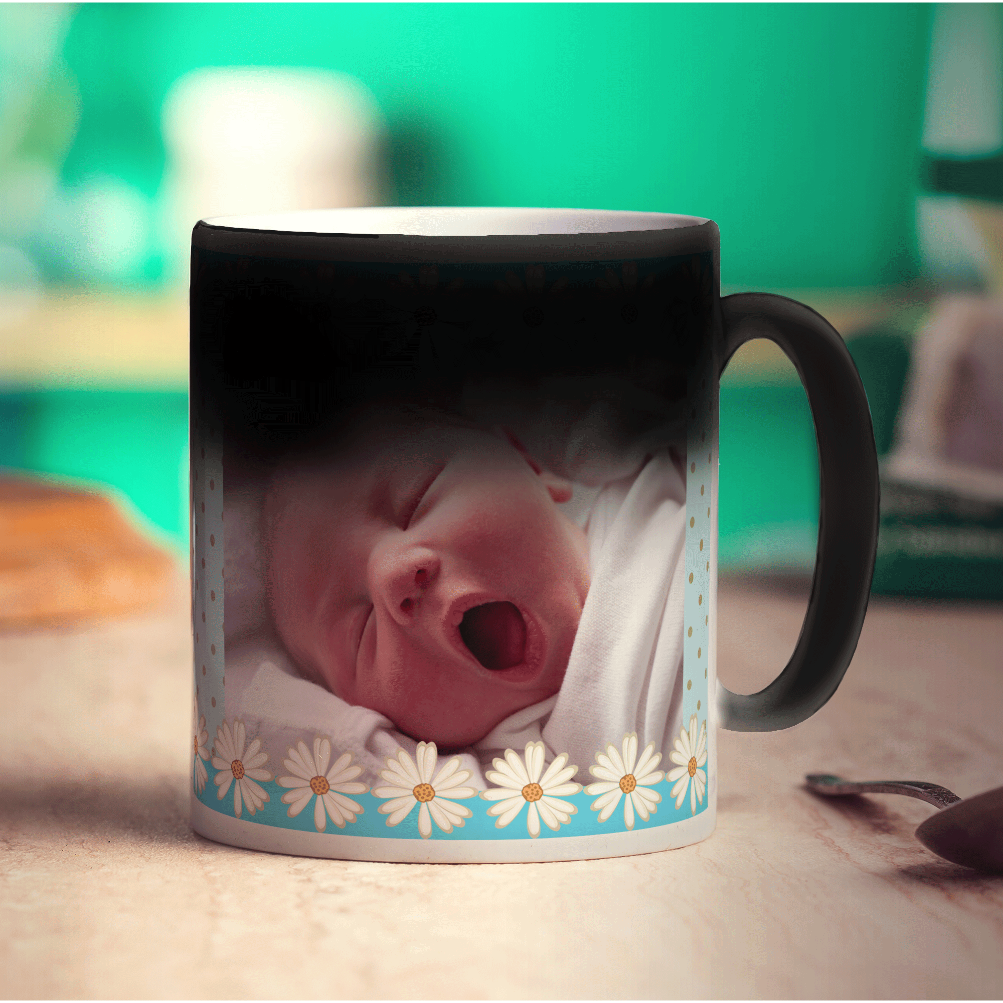 Daisy Photo Mug