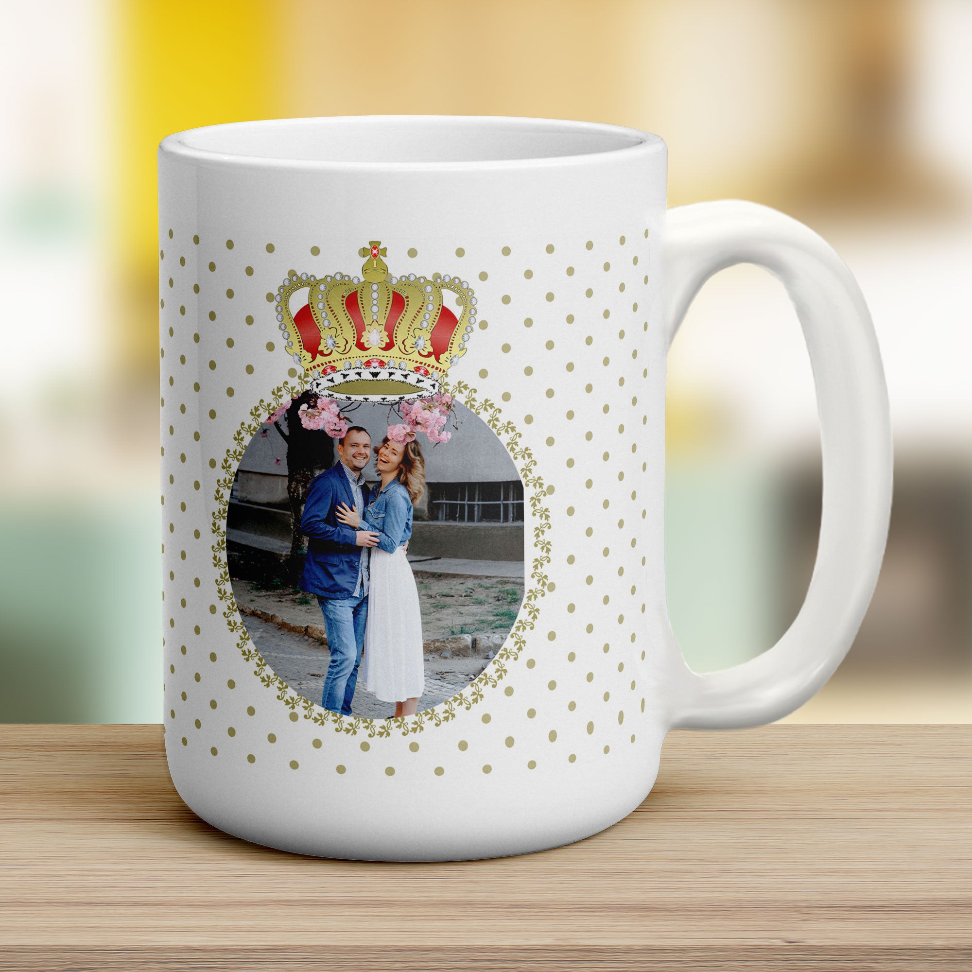 Royal Crown Mug with Photo