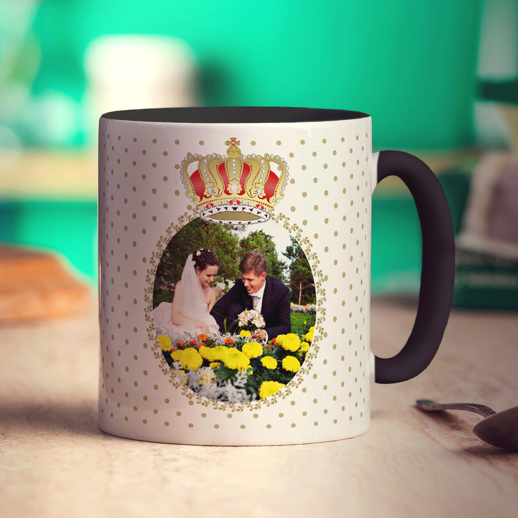 Royal Crown Mug with Photo